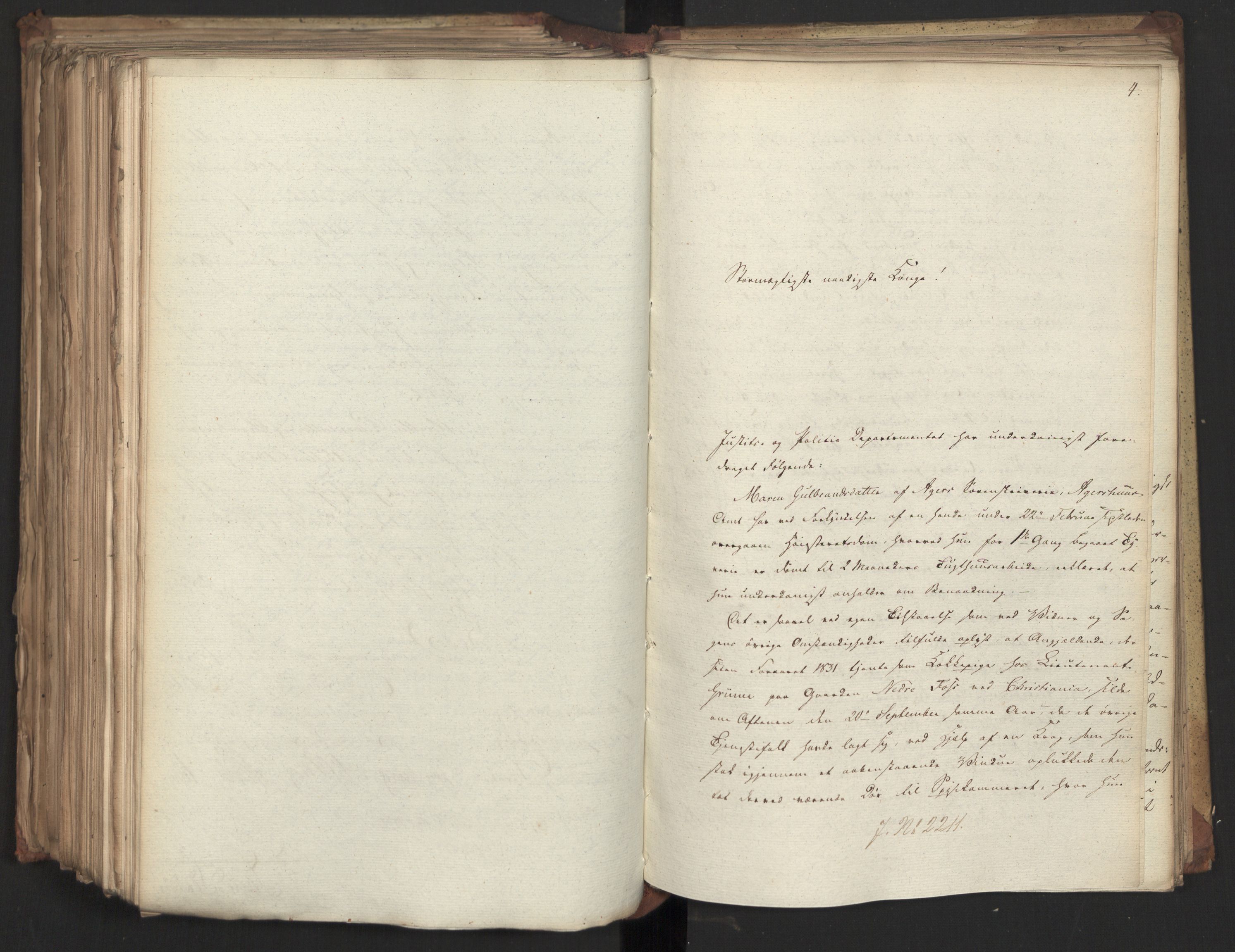 Statsrådsavdelingen i Stockholm, AV/RA-S-1003/D/Da/L0077: Regjeringsinnstillinger nr. 2100-2259, 1832, s. 434