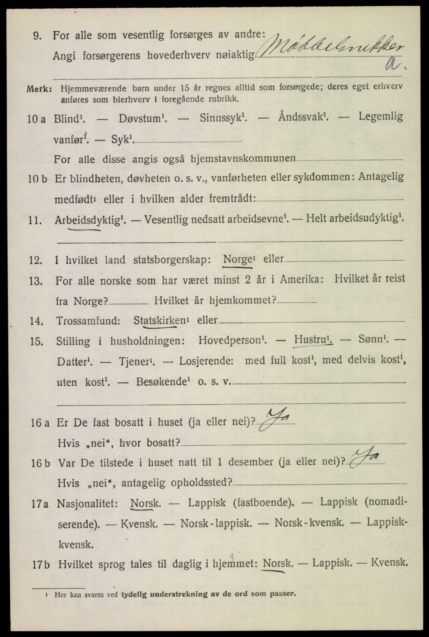 SAT, Folketelling 1920 for 1840 Saltdal herred, 1920, s. 8448