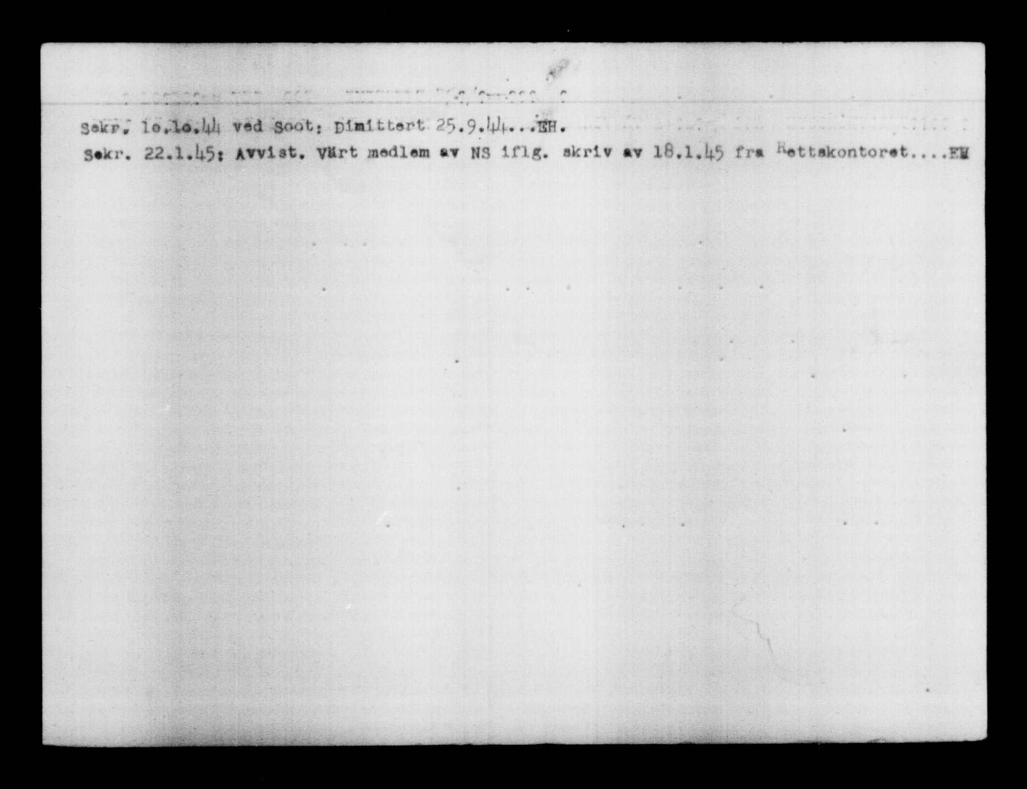 Den Kgl. Norske Legasjons Flyktningskontor, RA/S-6753/V/Va/L0012: Kjesäterkartoteket.  Flyktningenr. 28300-31566, 1940-1945, s. 3483