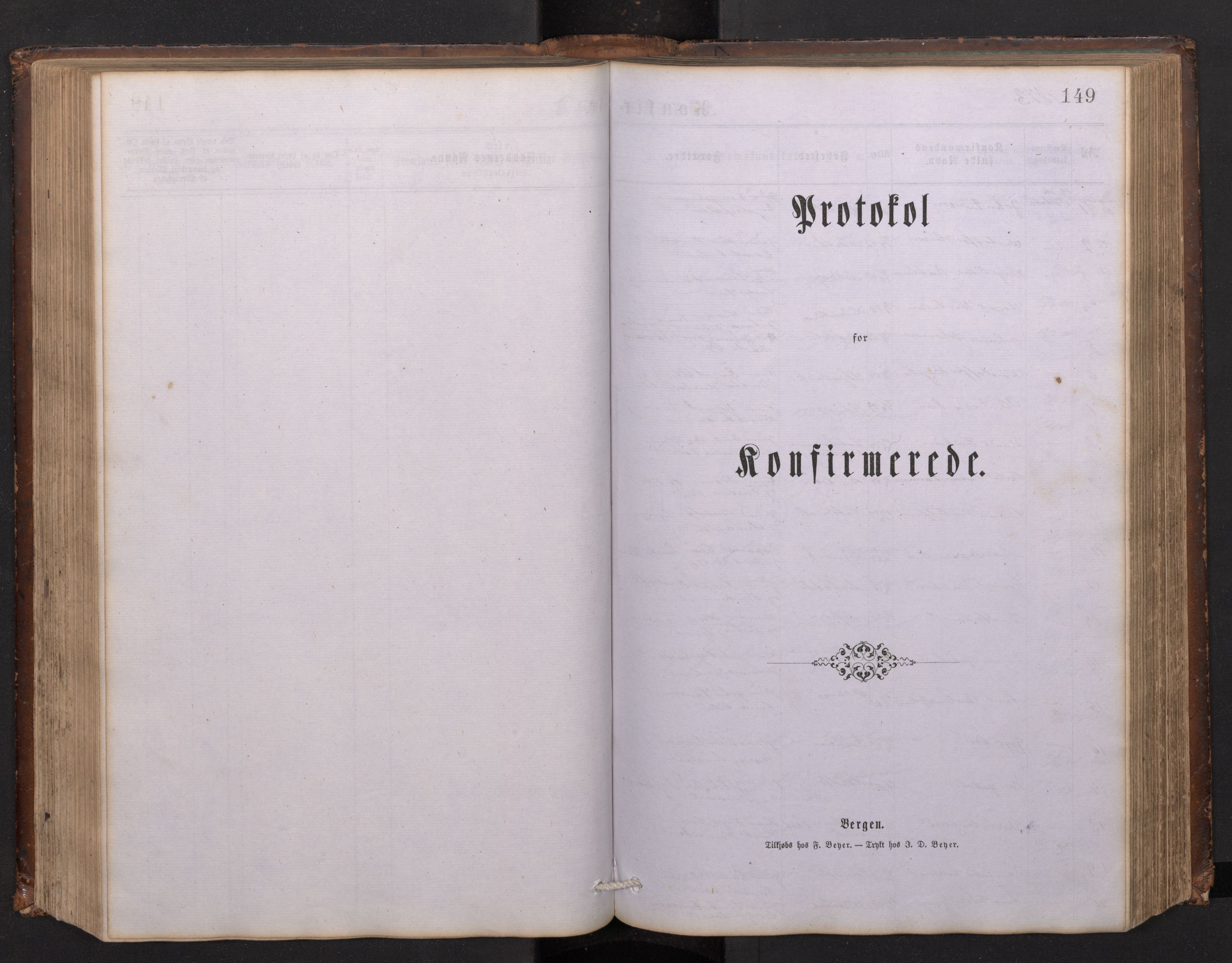 Tysnes sokneprestembete, SAB/A-78601/H/Hab: Klokkerbok nr. C 1, 1873-1895, s. 148b-149a