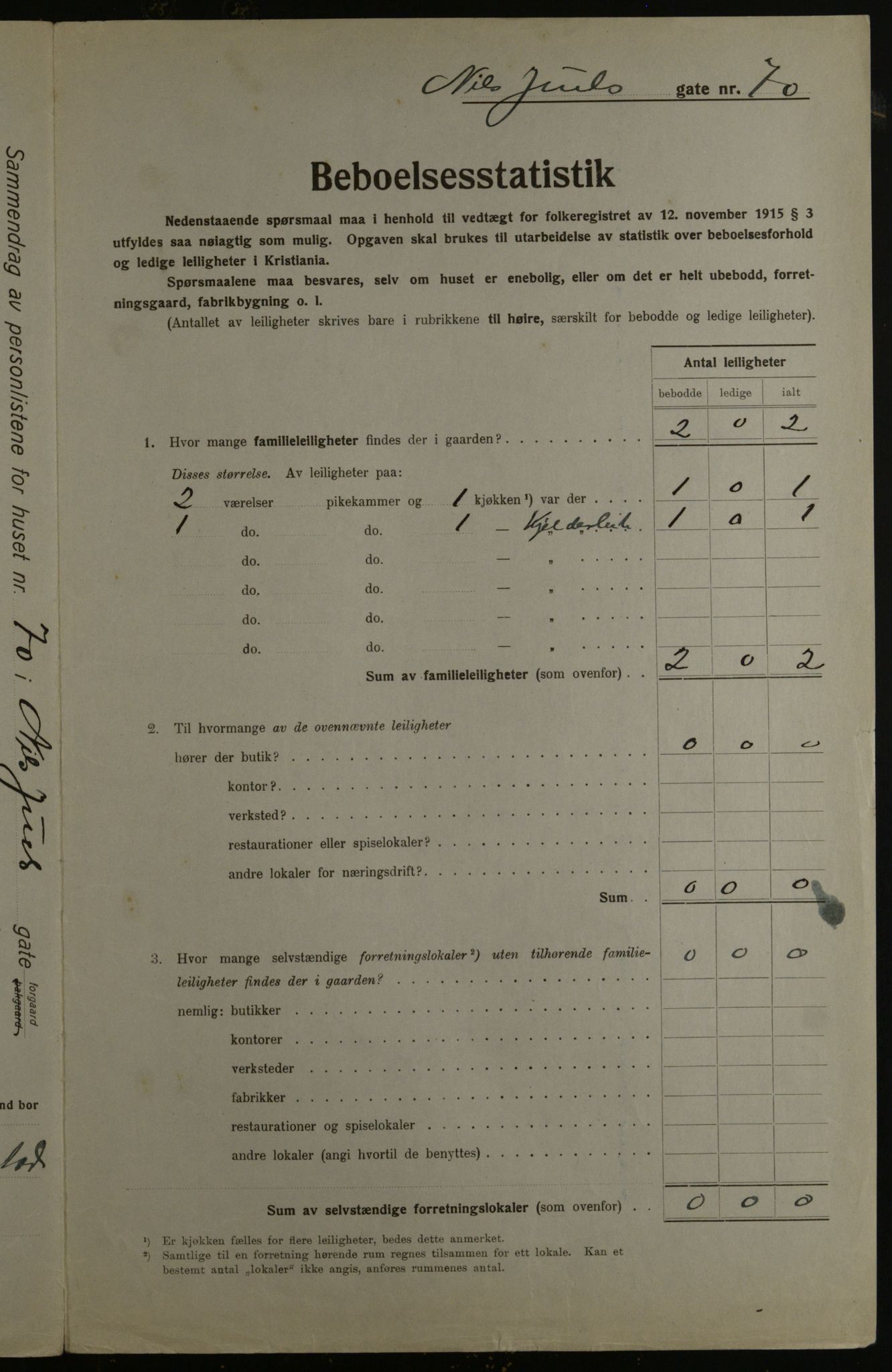 OBA, Kommunal folketelling 1.12.1923 for Kristiania, 1923, s. 78101