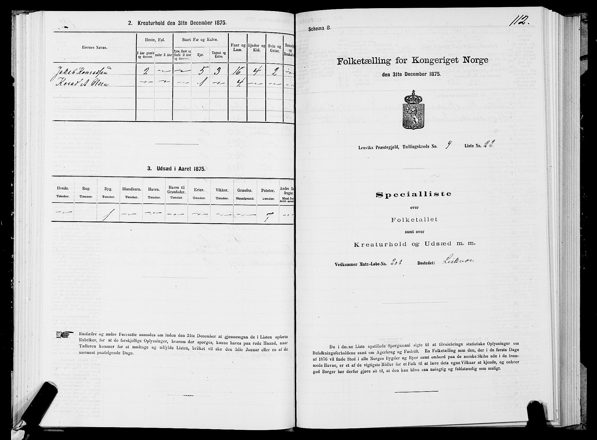 SATØ, Folketelling 1875 for 1931P Lenvik prestegjeld, 1875, s. 2112