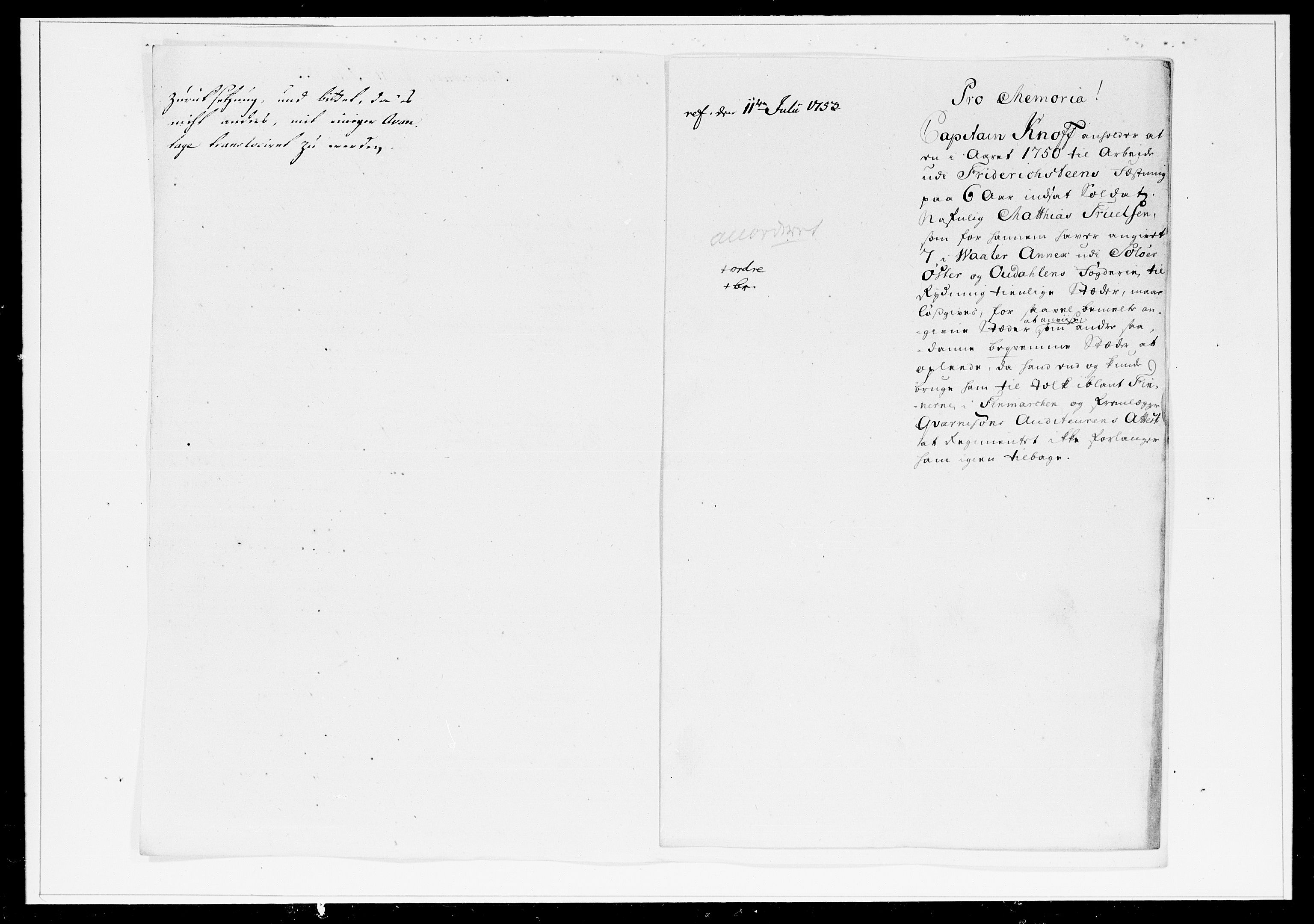 Krigskollegiet, Krigskancelliet, DRA/A-0006/-/1241-1247: Refererede sager, 1753, s. 228