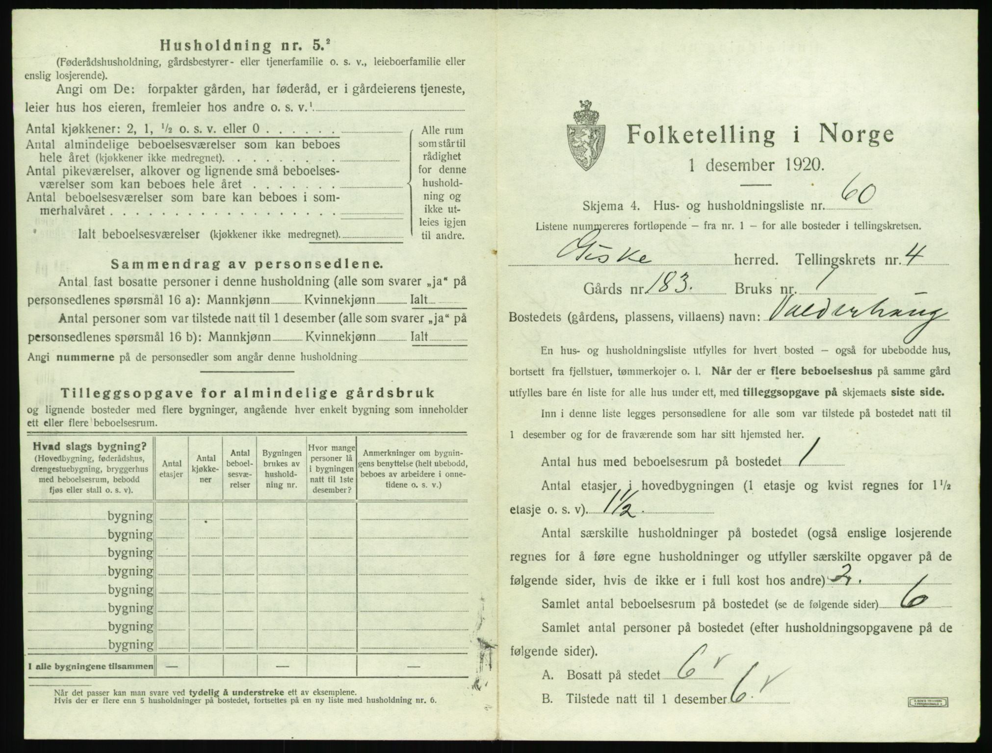 SAT, Folketelling 1920 for 1532 Giske herred, 1920, s. 404