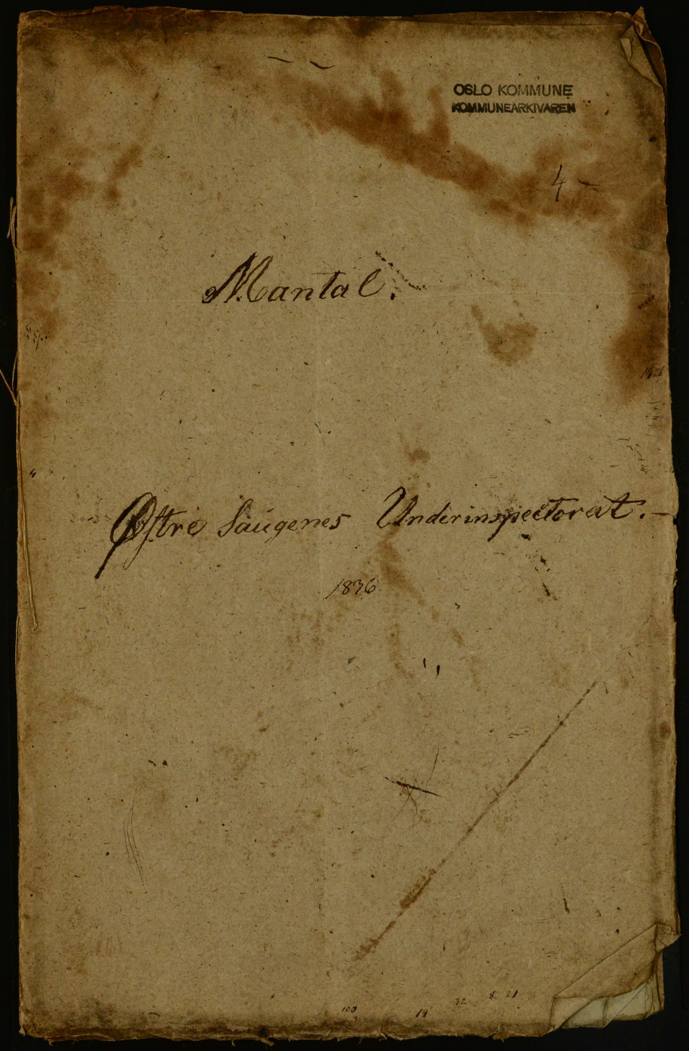 OBA, Manntall for Aker 1836, 1836, s. 174
