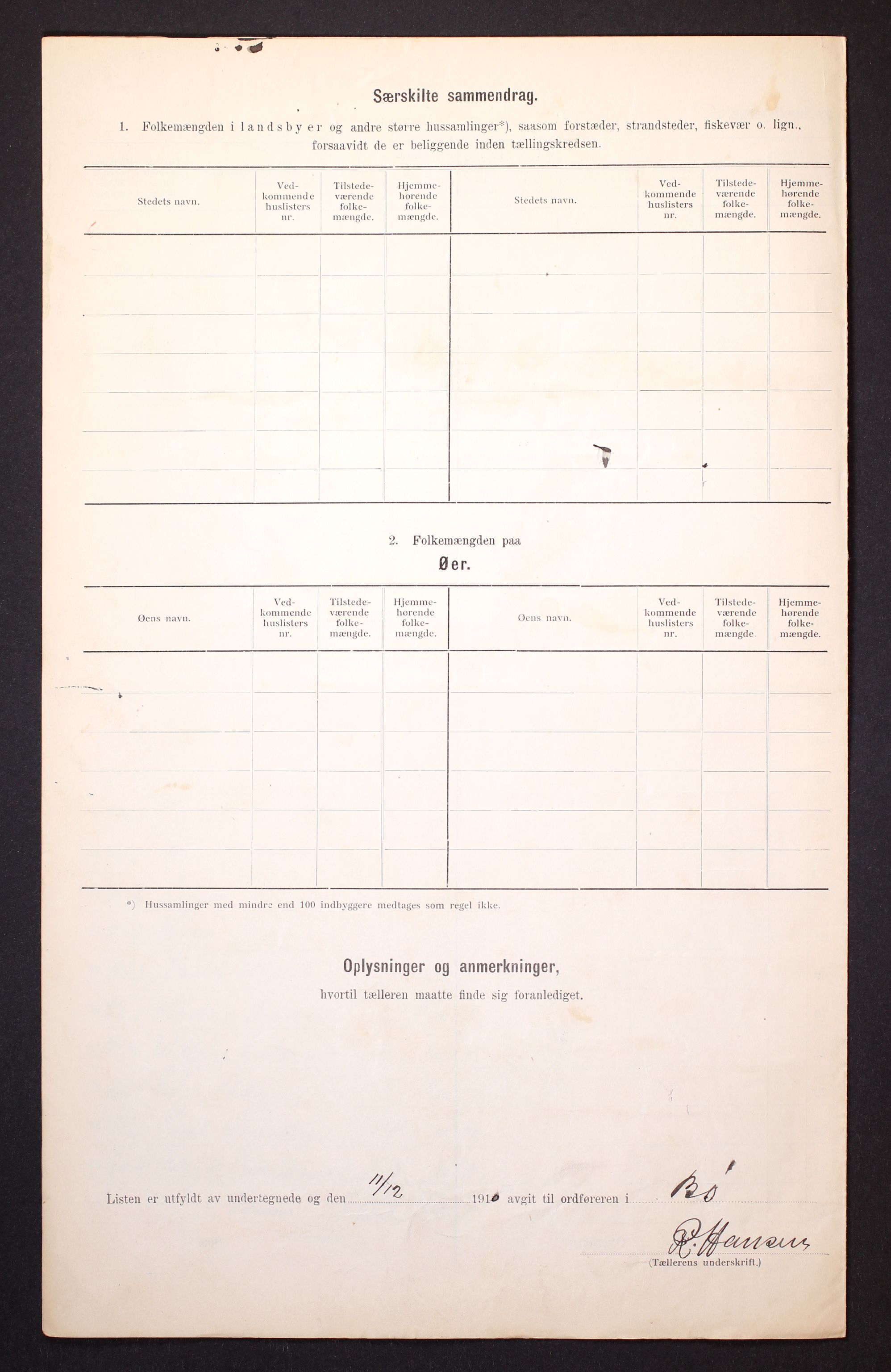 RA, Folketelling 1910 for 1867 Bø herred, 1910, s. 42