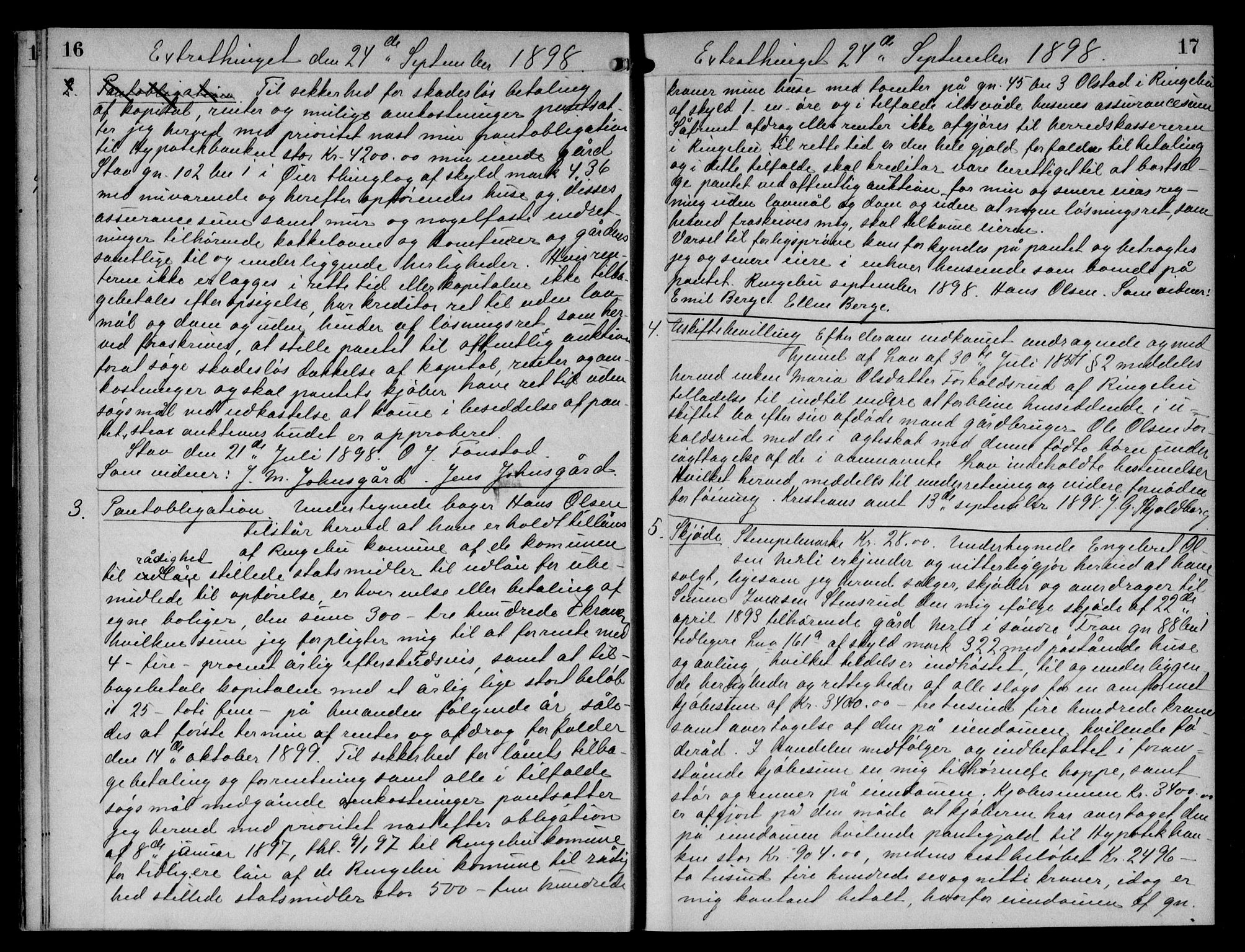 Mellom-Gudbrandsdal sorenskriveri, AV/SAH-TING-038/H/Hb/L0012: Pantebok nr. 12, 1898-1901, s. 16-17