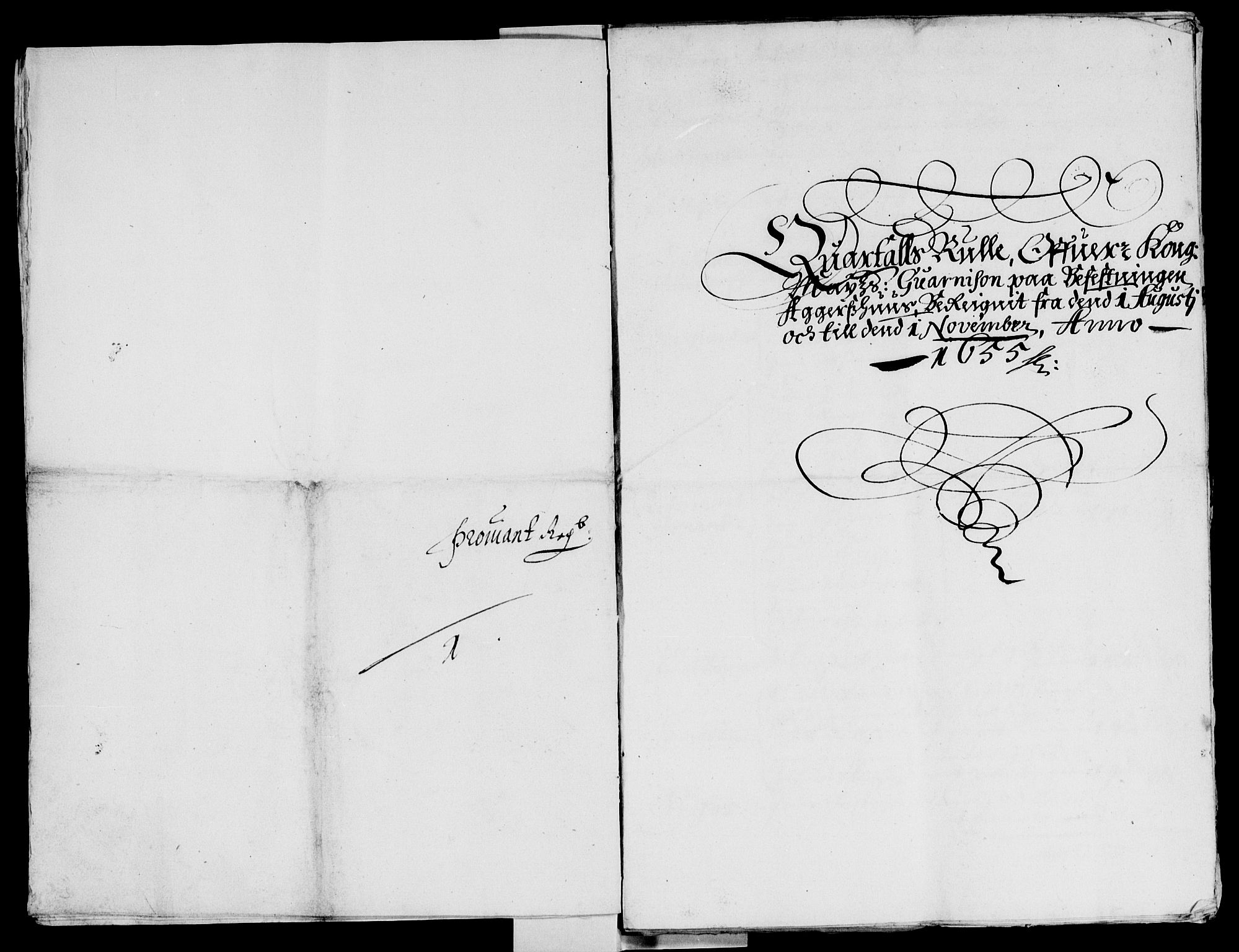 Rentekammeret inntil 1814, Reviderte regnskaper, Lensregnskaper, AV/RA-EA-5023/R/Rb/Rba/L0233: Akershus len, 1655-1656
