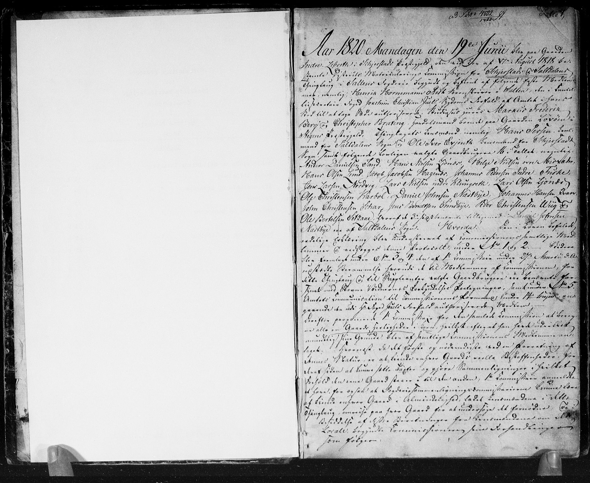 Hovedmatrikkelkommisjonen, RA/S-1529, 1819