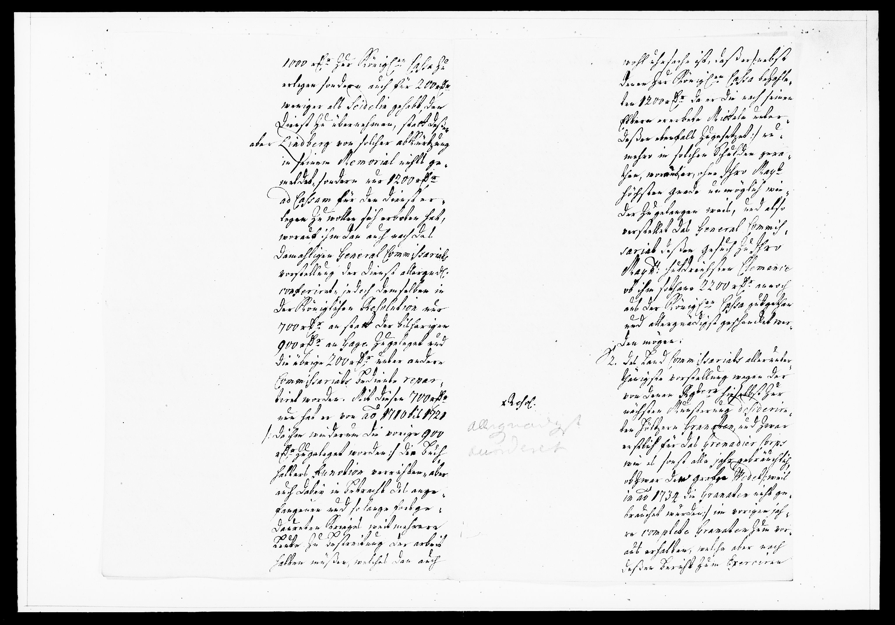 Krigskollegiet, Krigskancelliet, DRA/A-0006/-/1130-1137: Refererede sager, 1736, s. 59