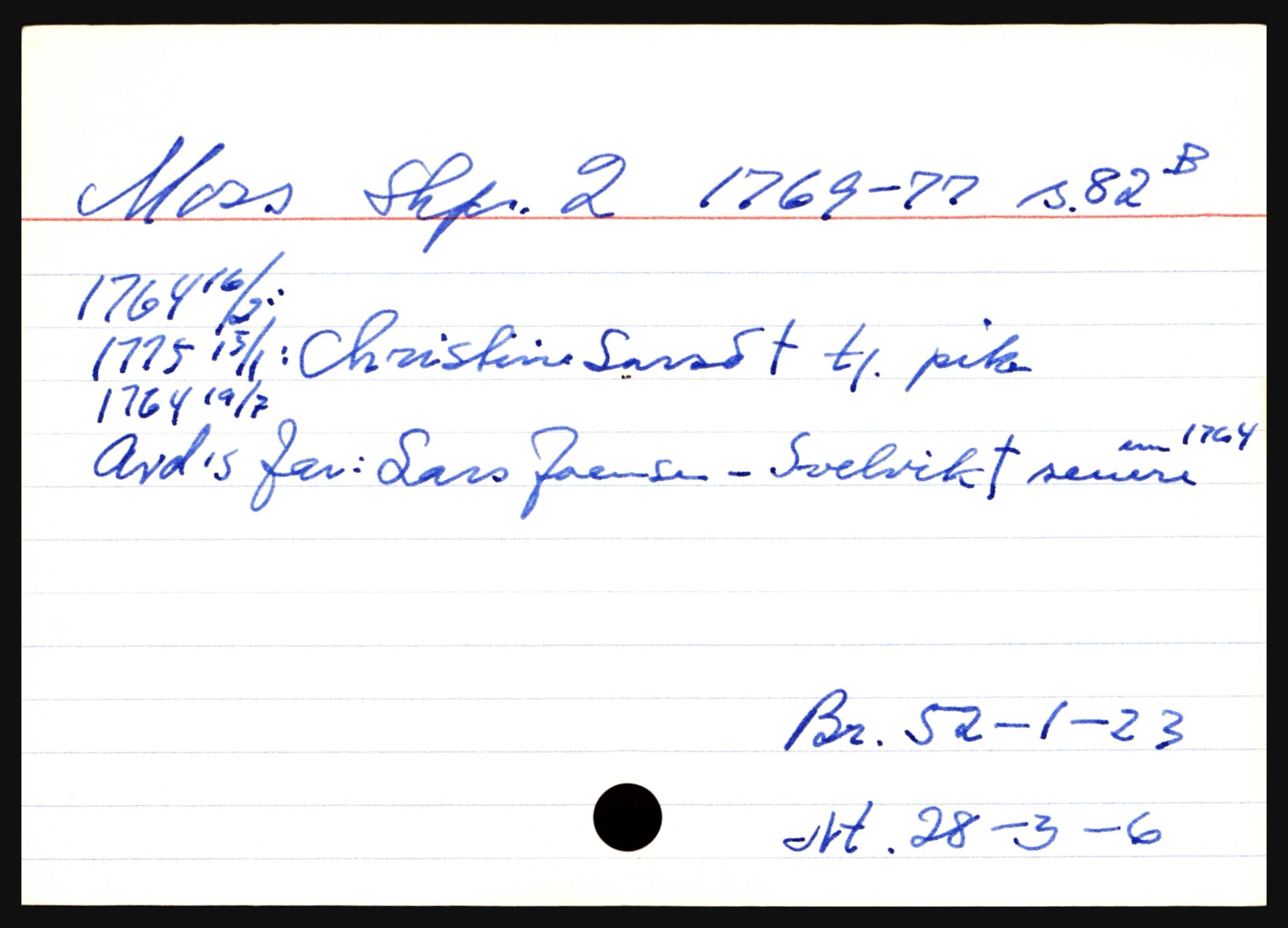 Moss byfogd, AV/SAO-A-10863/H, 1769-1777, s. 23