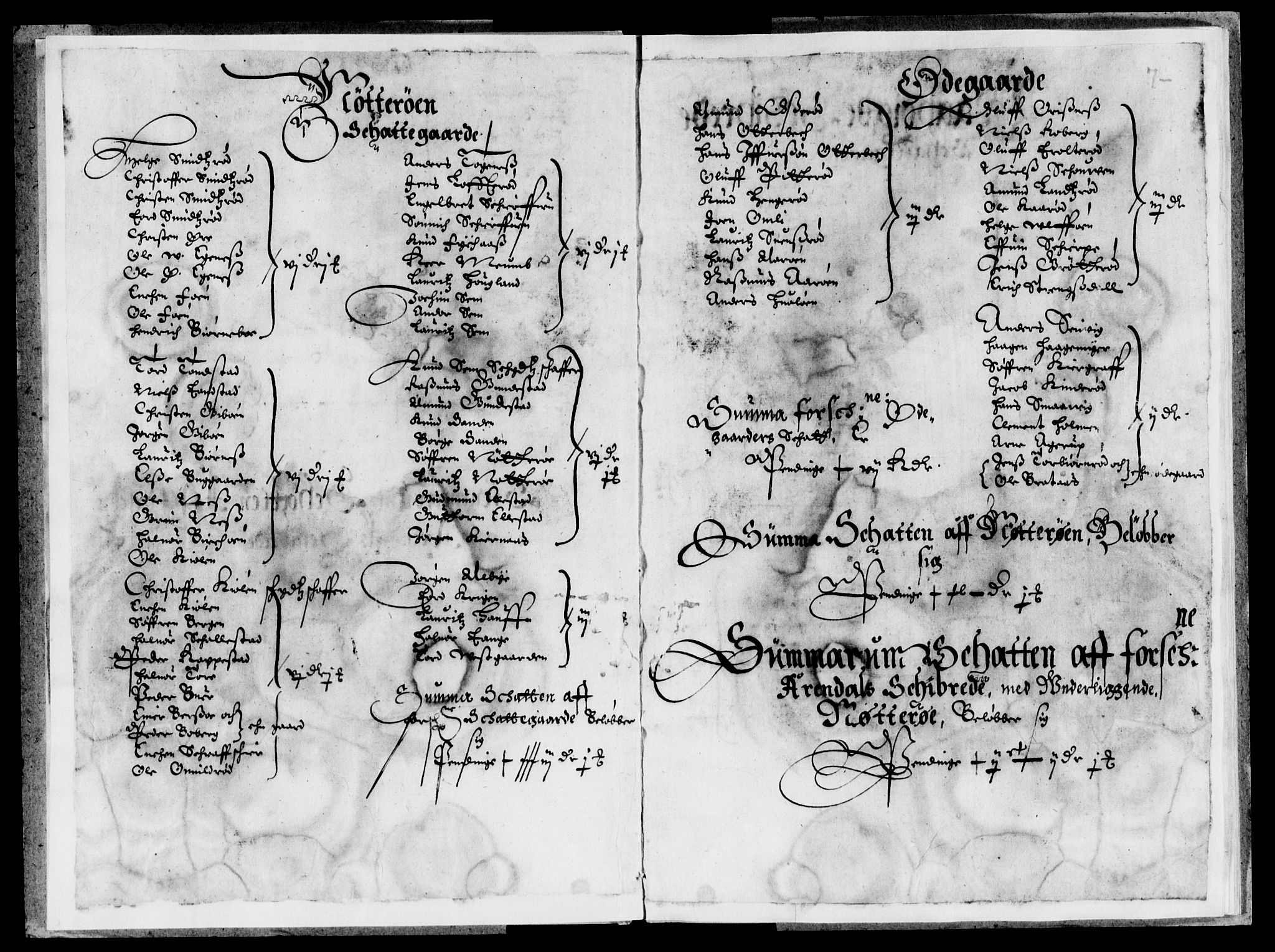 Rentekammeret inntil 1814, Reviderte regnskaper, Lensregnskaper, AV/RA-EA-5023/R/Rb/Rbo/L0023: Tønsberg len, 1641-1643