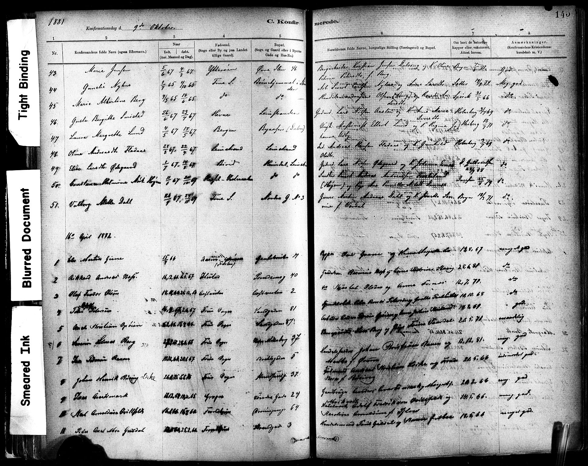 Ministerialprotokoller, klokkerbøker og fødselsregistre - Sør-Trøndelag, SAT/A-1456/602/L0119: Ministerialbok nr. 602A17, 1880-1901, s. 145