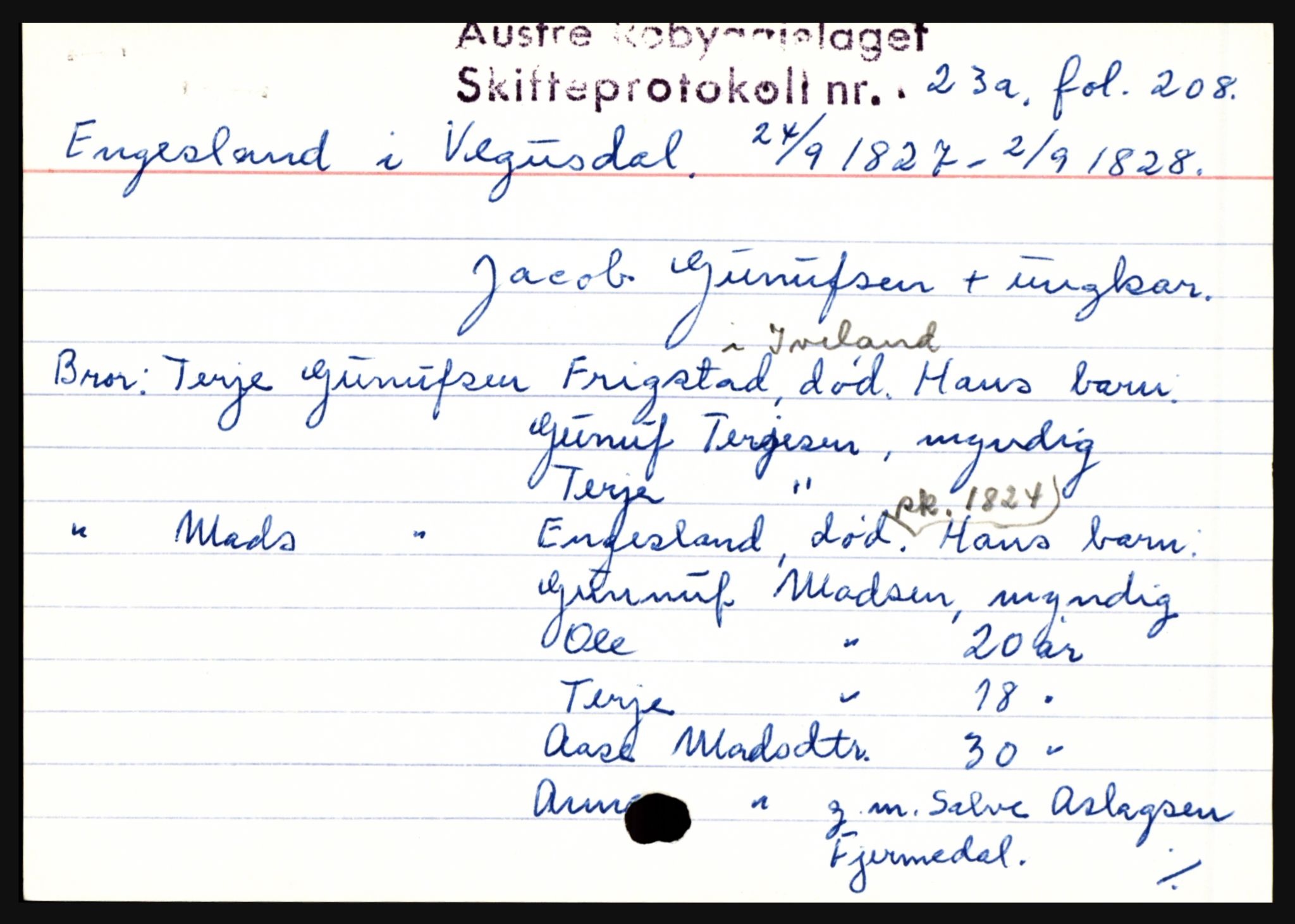 Østre Råbyggelag sorenskriveri, AV/SAK-1221-0016/H, s. 2299