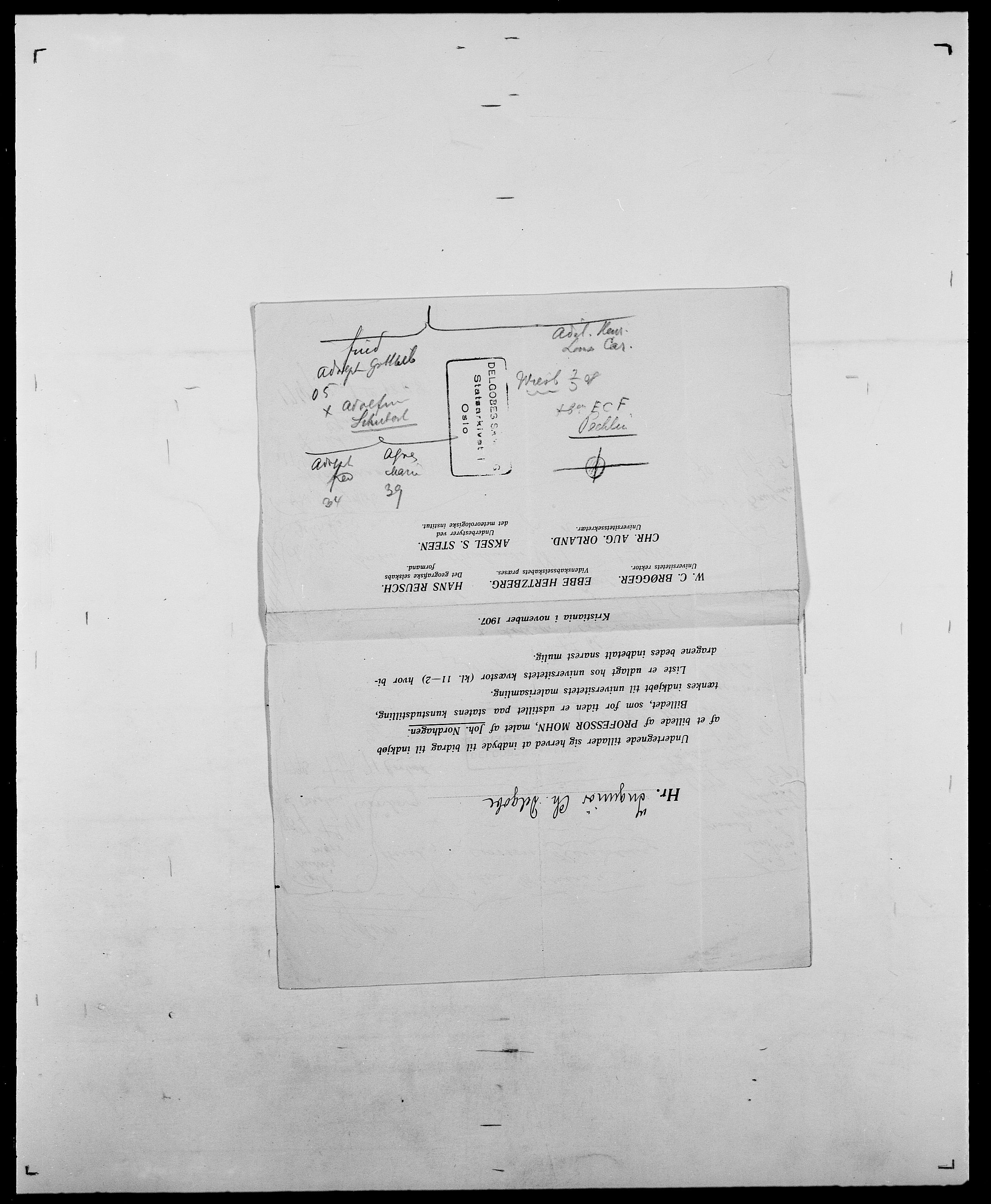 Delgobe, Charles Antoine - samling, AV/SAO-PAO-0038/D/Da/L0010: Dürendahl - Fagelund, s. 701