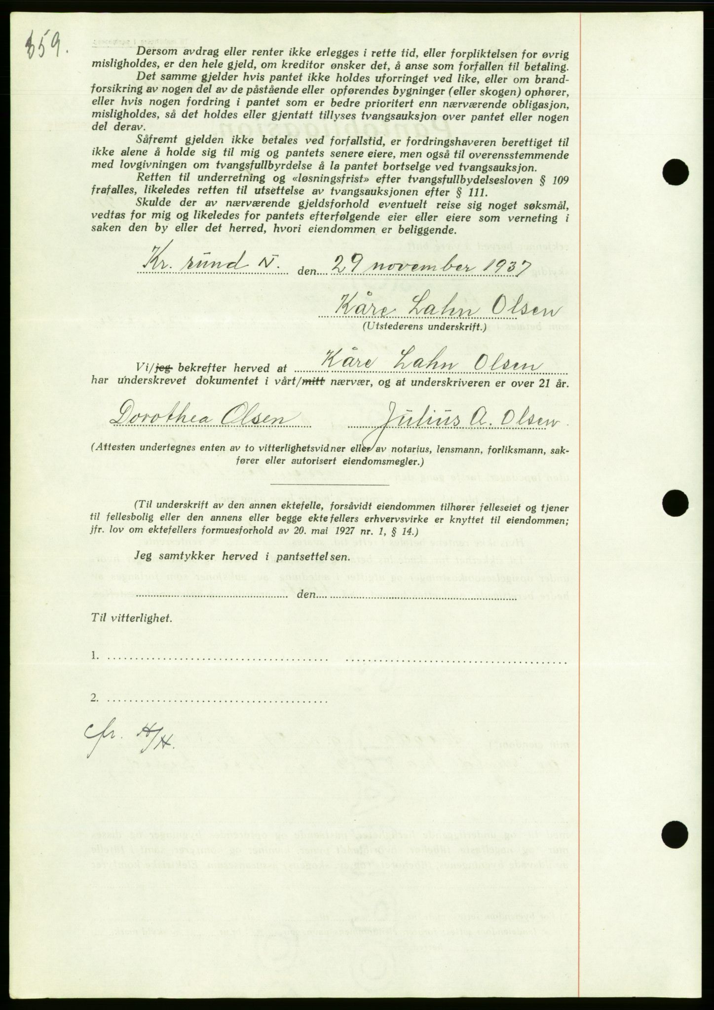 Nordmøre sorenskriveri, AV/SAT-A-4132/1/2/2Ca/L0092: Pantebok nr. B82, 1937-1938, Dagboknr: 2917/1937