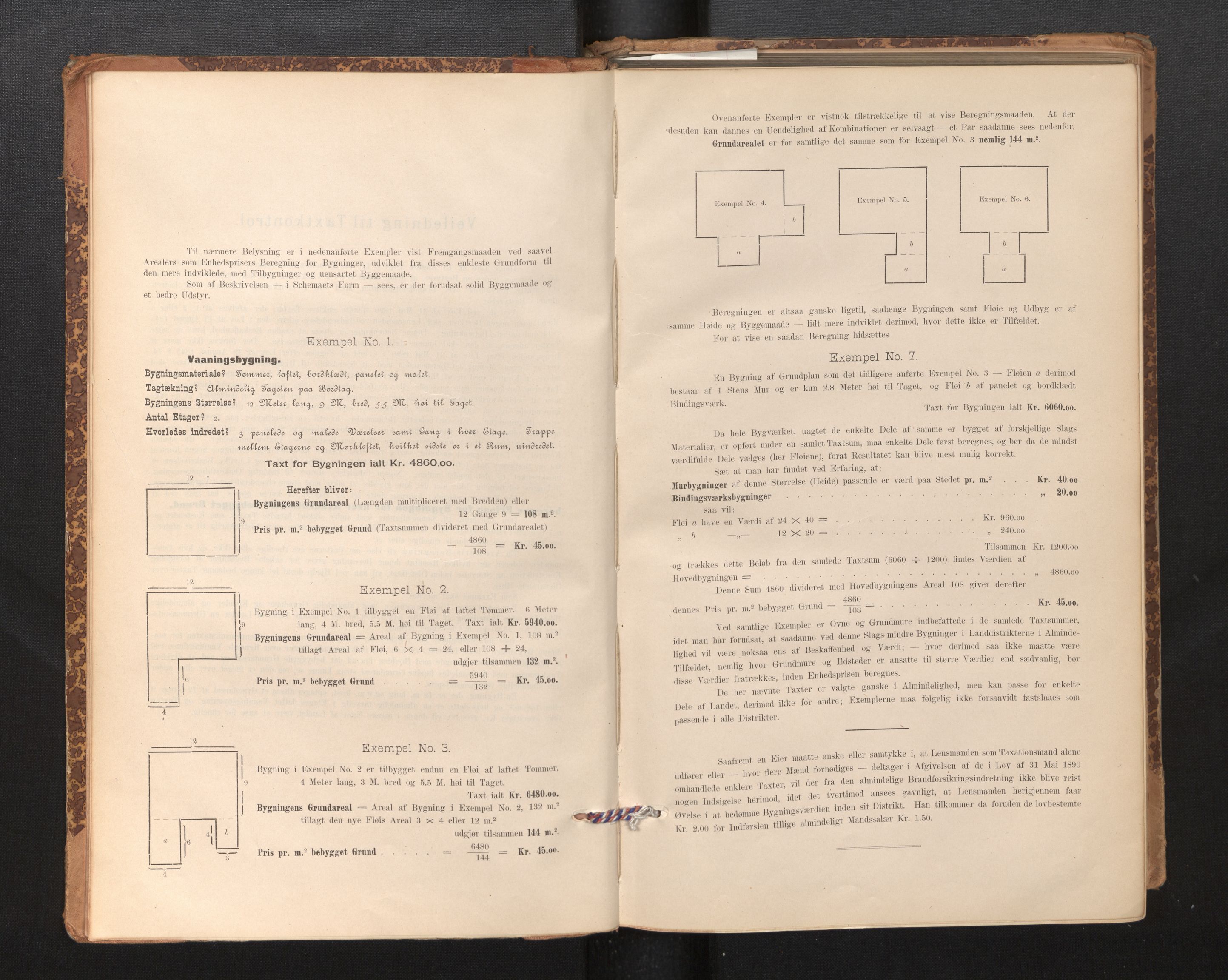 Lensmannen i Luster, SAB/A-29301/0012/L0007: Branntakstprotokoll, skjematakst, 1895-1935