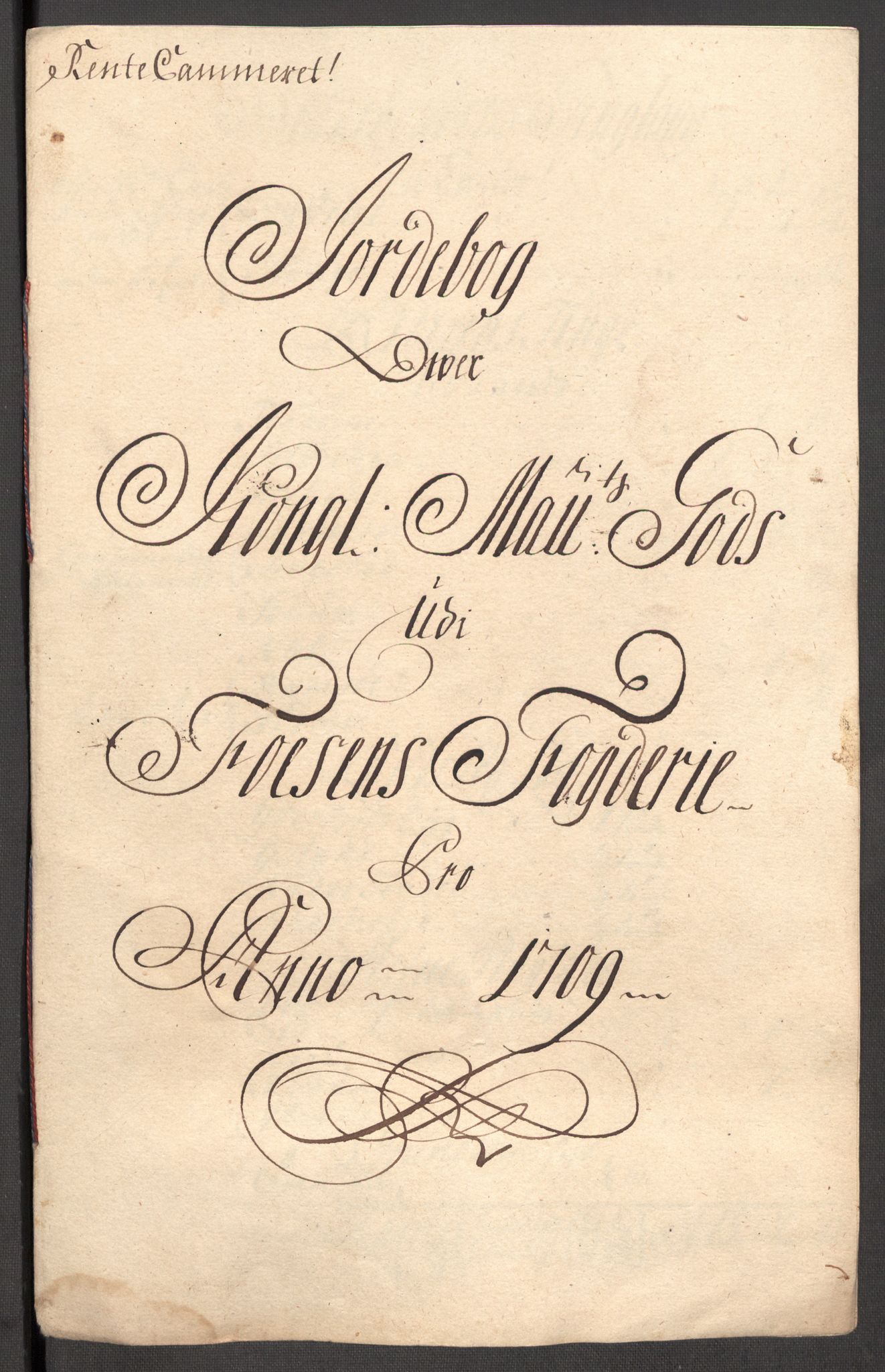 Rentekammeret inntil 1814, Reviderte regnskaper, Fogderegnskap, RA/EA-4092/R57/L3858: Fogderegnskap Fosen, 1708-1709, s. 306