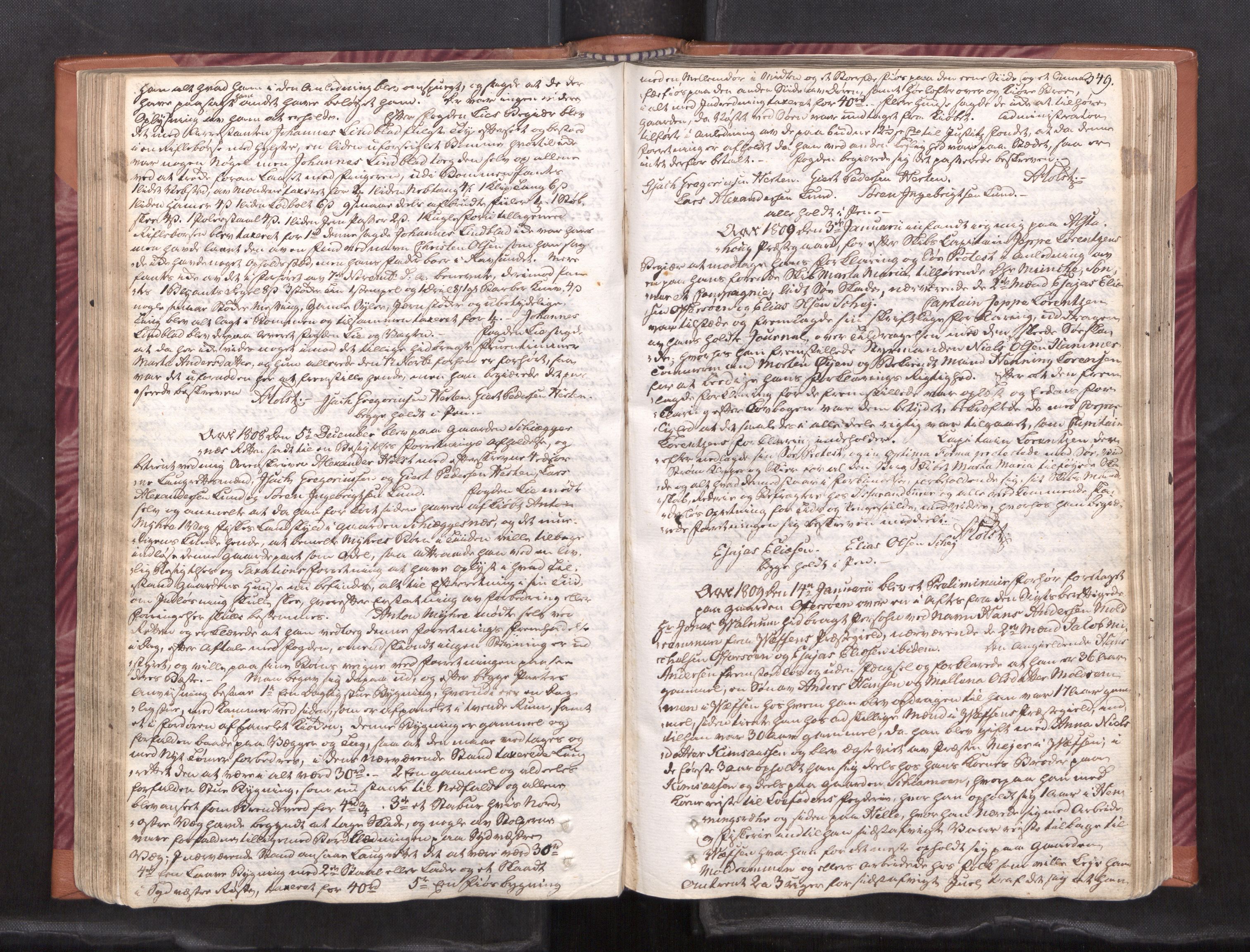 Helgeland sorenskriveri, AV/SAT-A-0004/1/1A/L0037: Tingbok 26B, 1806-1812, s. 348b-349a