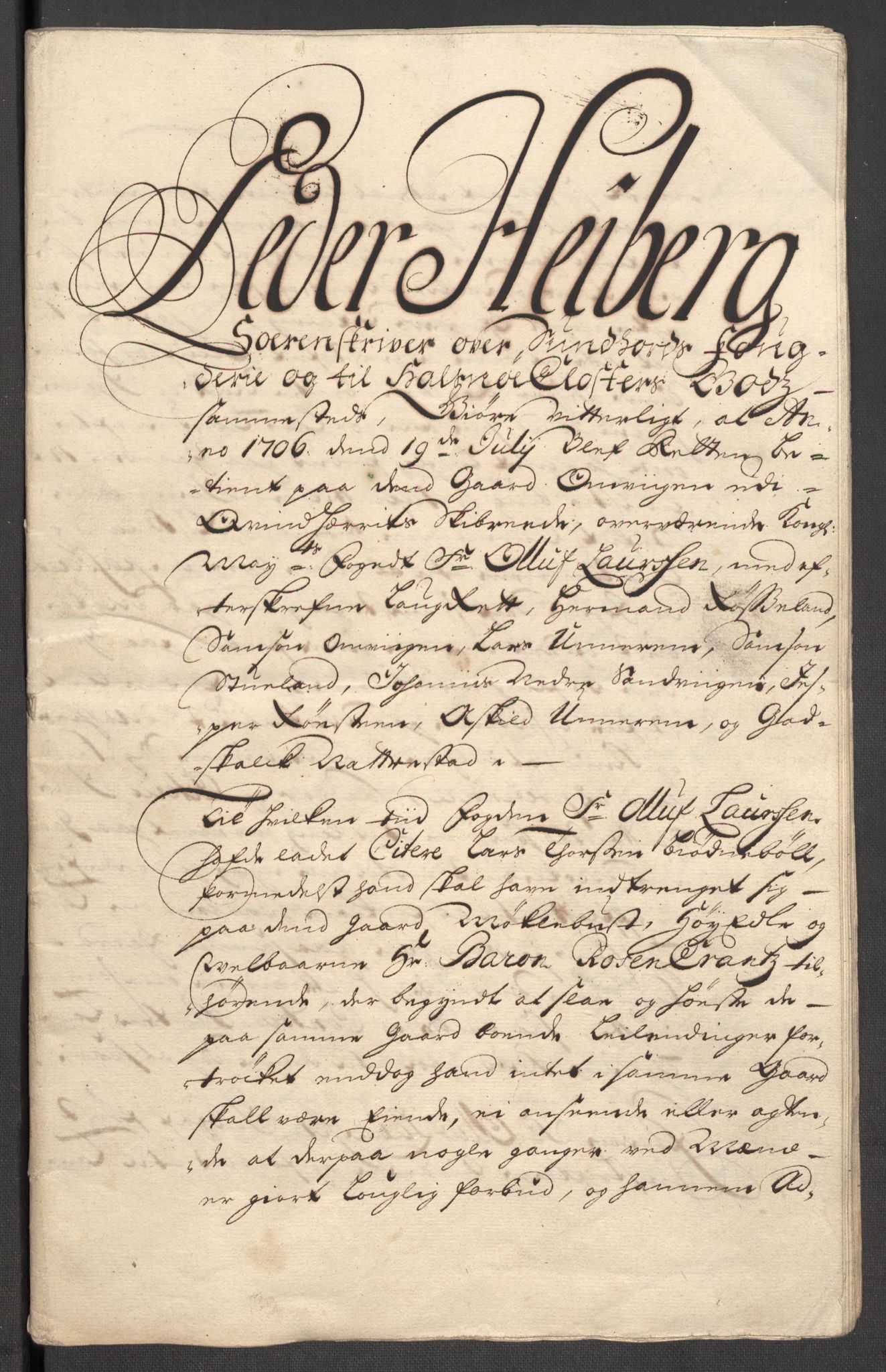 Rentekammeret inntil 1814, Reviderte regnskaper, Fogderegnskap, RA/EA-4092/R48/L2984: Fogderegnskap Sunnhordland og Hardanger, 1706-1707, s. 120