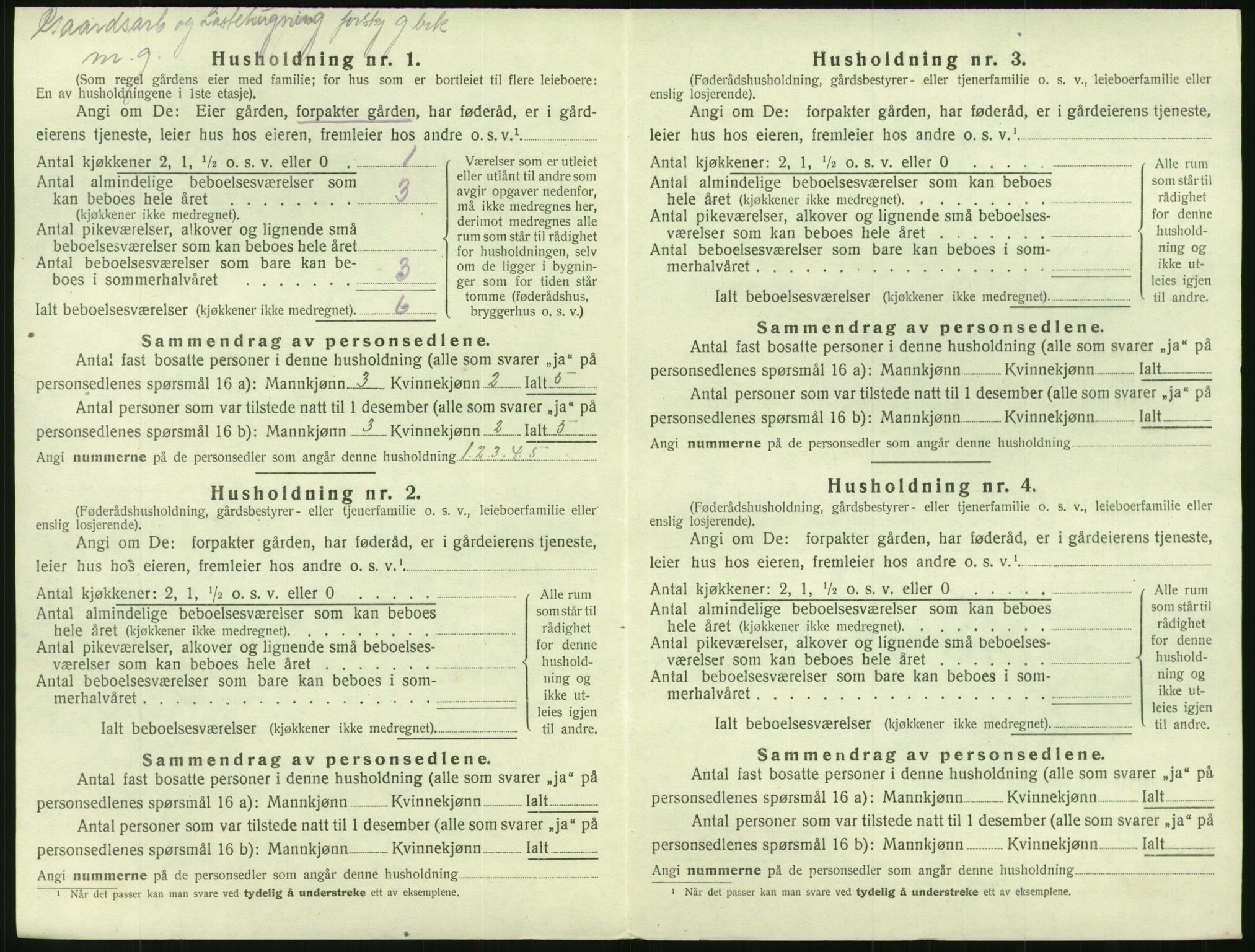 SAK, Folketelling 1920 for 0932 Mykland herred, 1920, s. 41