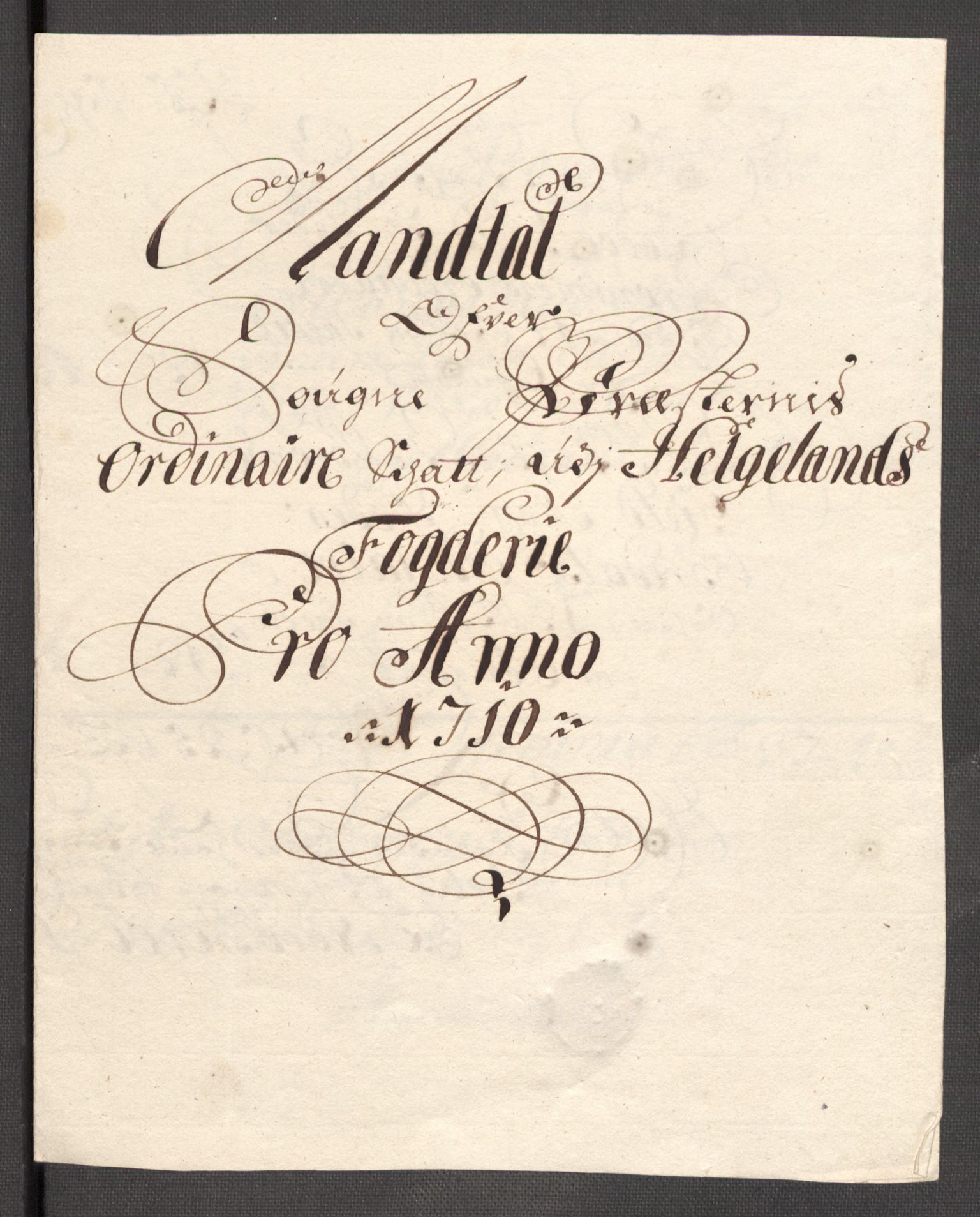 Rentekammeret inntil 1814, Reviderte regnskaper, Fogderegnskap, RA/EA-4092/R65/L4511: Fogderegnskap Helgeland, 1710-1711, s. 106