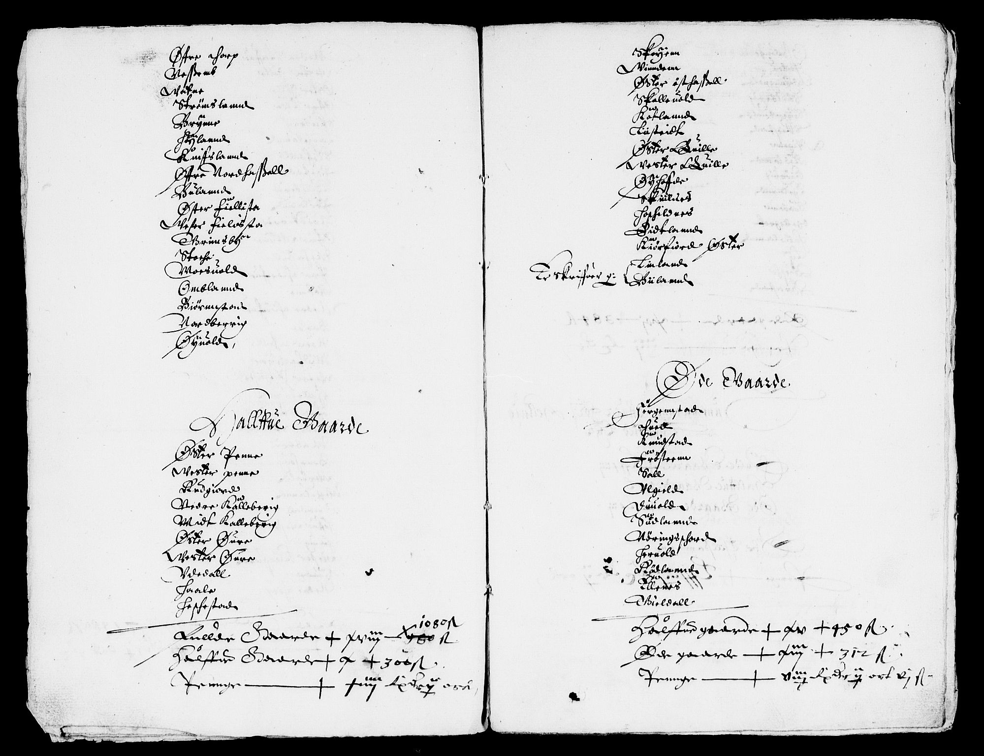 Rentekammeret inntil 1814, Reviderte regnskaper, Lensregnskaper, AV/RA-EA-5023/R/Rb/Rbr/L0011: Lista len, 1636-1639