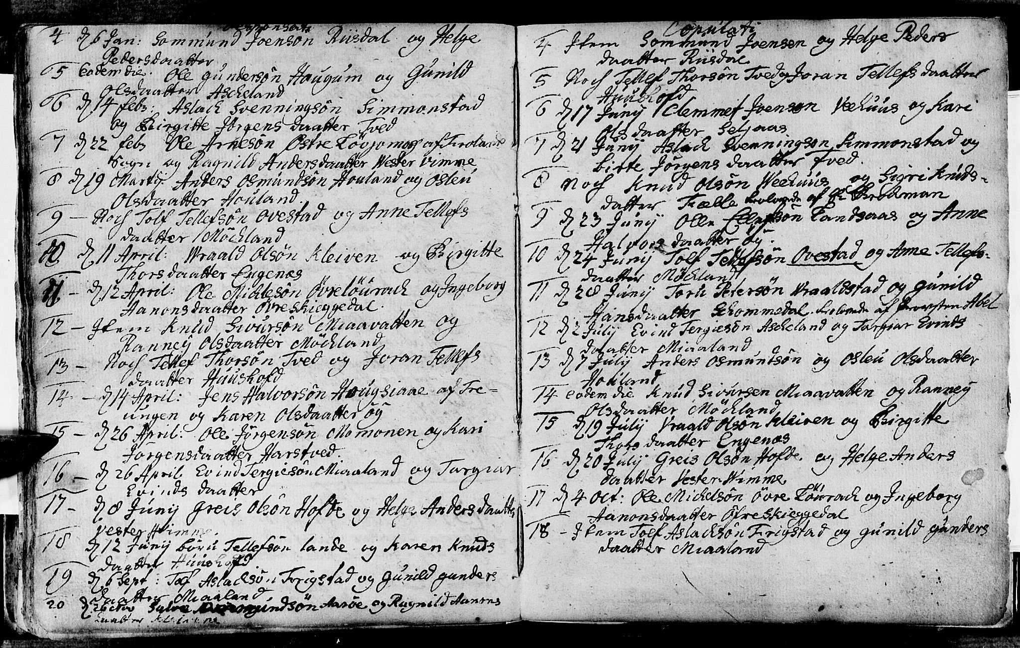 Åmli sokneprestkontor, AV/SAK-1111-0050/F/Fa/Fac/L0003: Ministerialbok nr. A 3, 1756-1775, s. 214-215