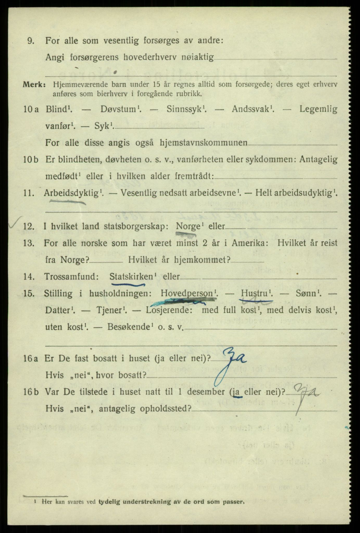 SAB, Folketelling 1920 for 1301 Bergen kjøpstad, 1920, s. 63442