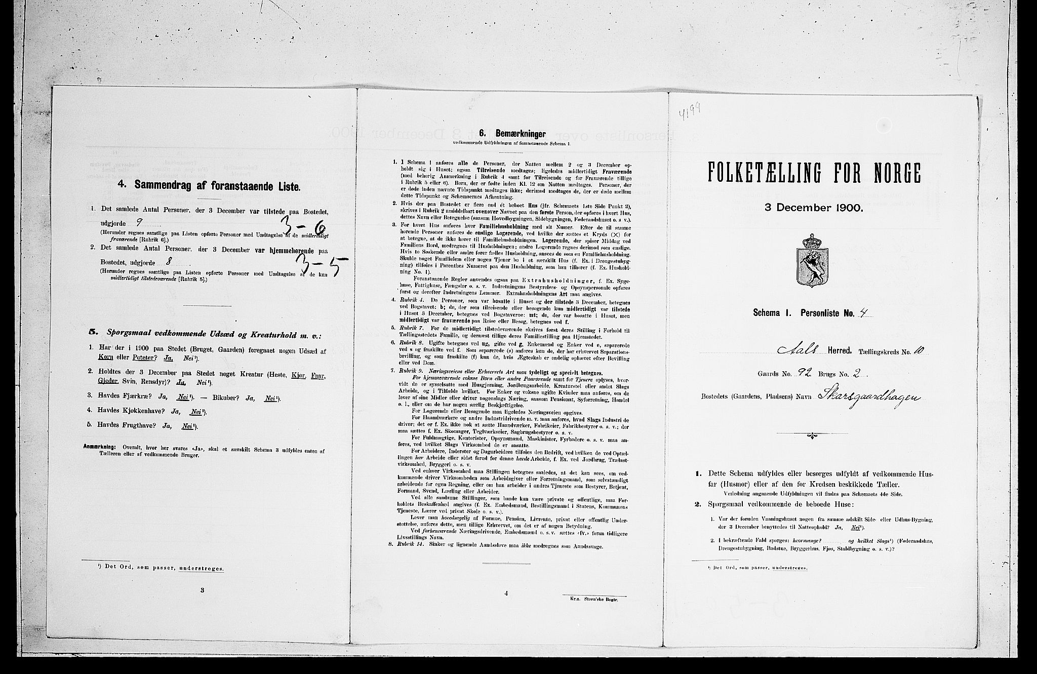 RA, Folketelling 1900 for 0619 Ål herred, 1900, s. 808