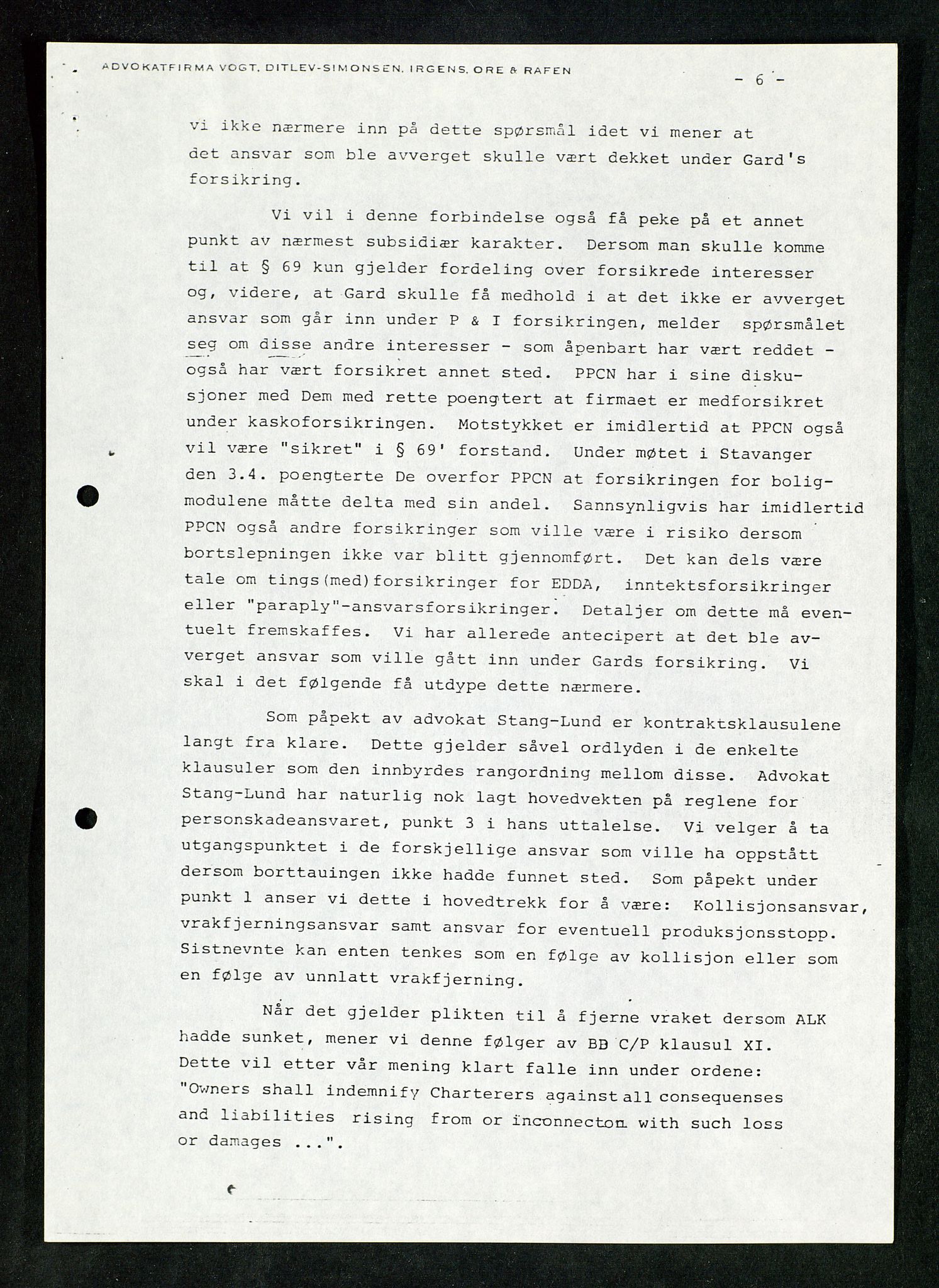 Pa 1503 - Stavanger Drilling AS, AV/SAST-A-101906/Da/L0017: Alexander L. Kielland - Saks- og korrespondansearkiv, 1981-1984, s. 139