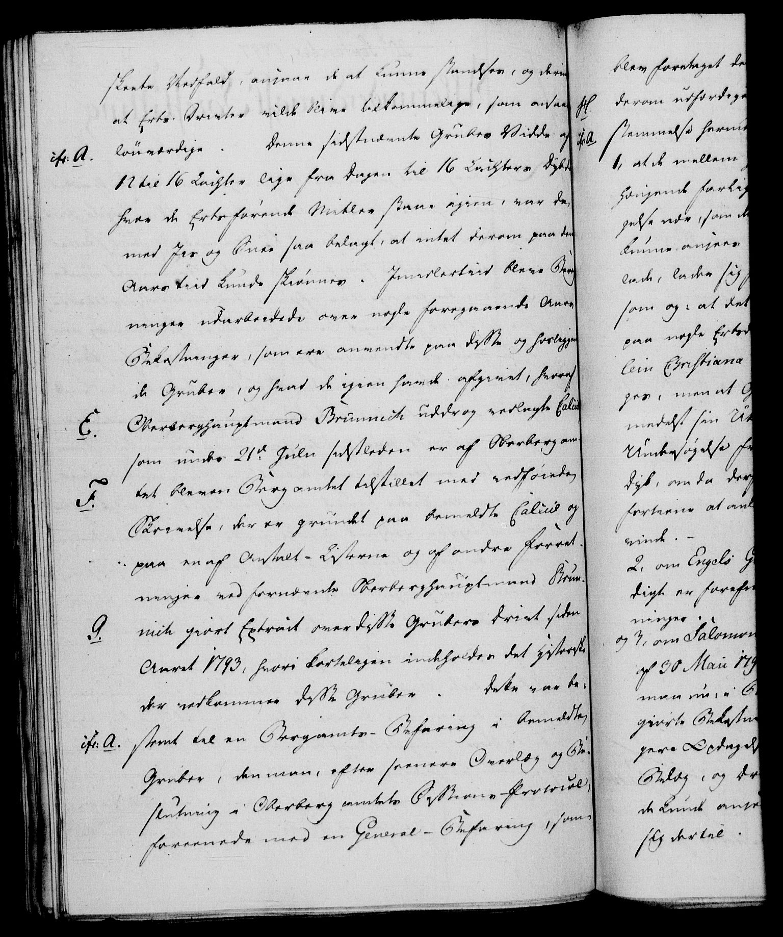 Rentekammeret, Renteskriverkontorene, AV/RA-EA-3115/M/Mf/Mfb/L0003: Relasjons- og resolusjonsprotokoll med register (merket RK 54.9), 1796-1798