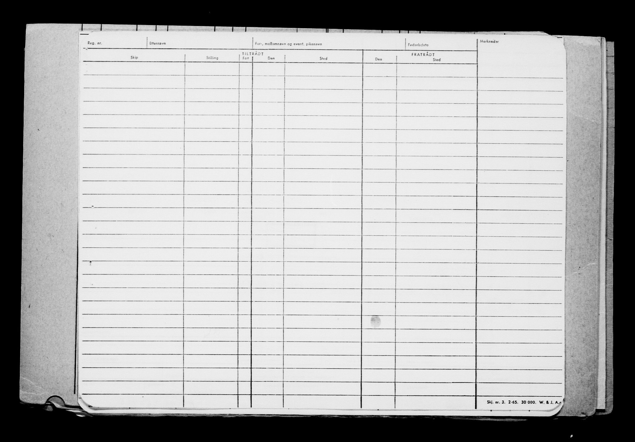 Direktoratet for sjømenn, AV/RA-S-3545/G/Gb/L0217: Hovedkort, 1923, s. 65