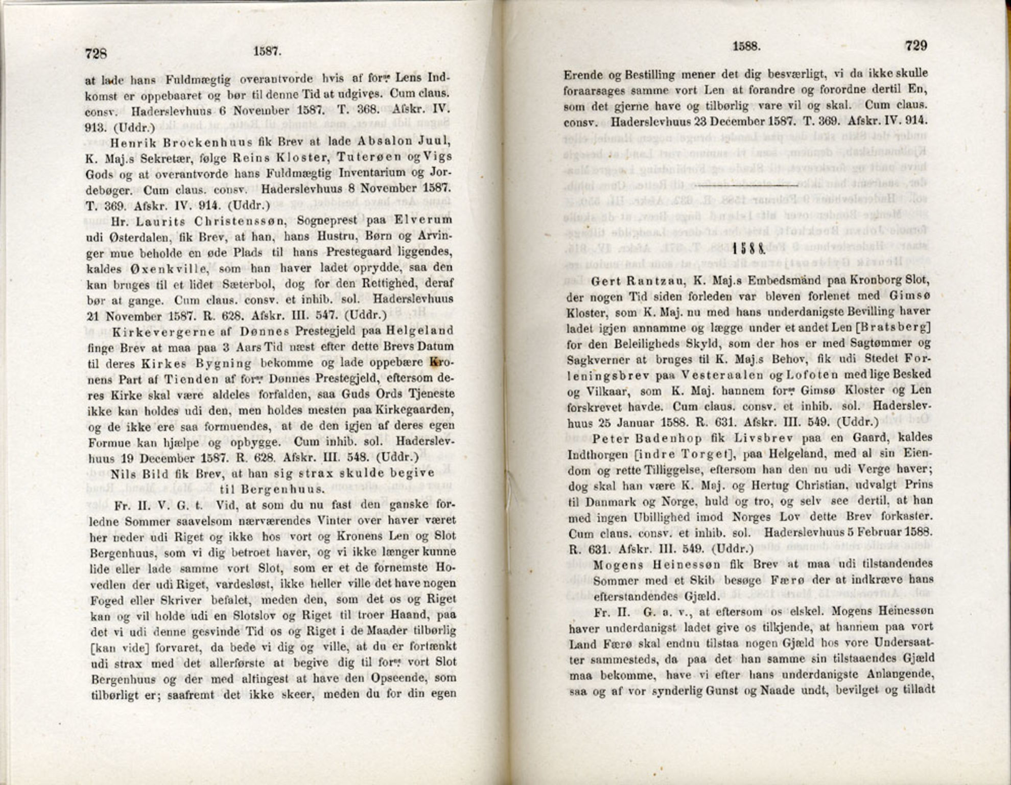 Publikasjoner utgitt av Det Norske Historiske Kildeskriftfond, PUBL/-/-/-: Norske Rigs-Registranter, bind 2, 1572-1588, s. 728-729