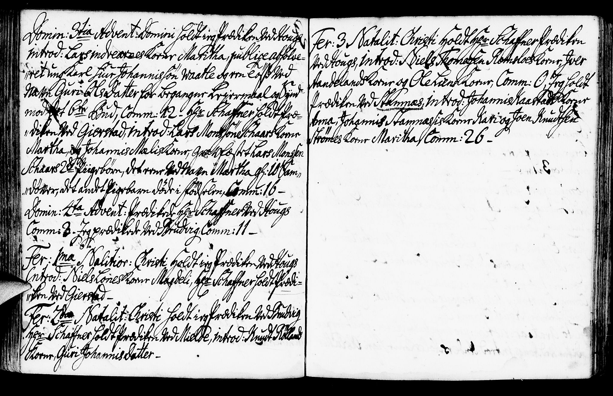 Haus sokneprestembete, SAB/A-75601/H/Haa: Ministerialbok nr. A 7, 1748-1766, s. 86