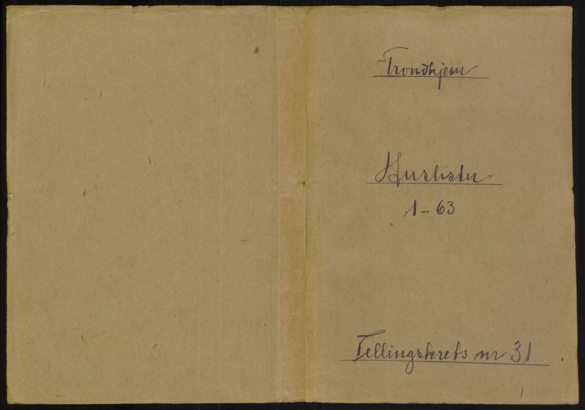 RA, Folketelling 1891 for 1601 Trondheim kjøpstad, 1891, s. 2310