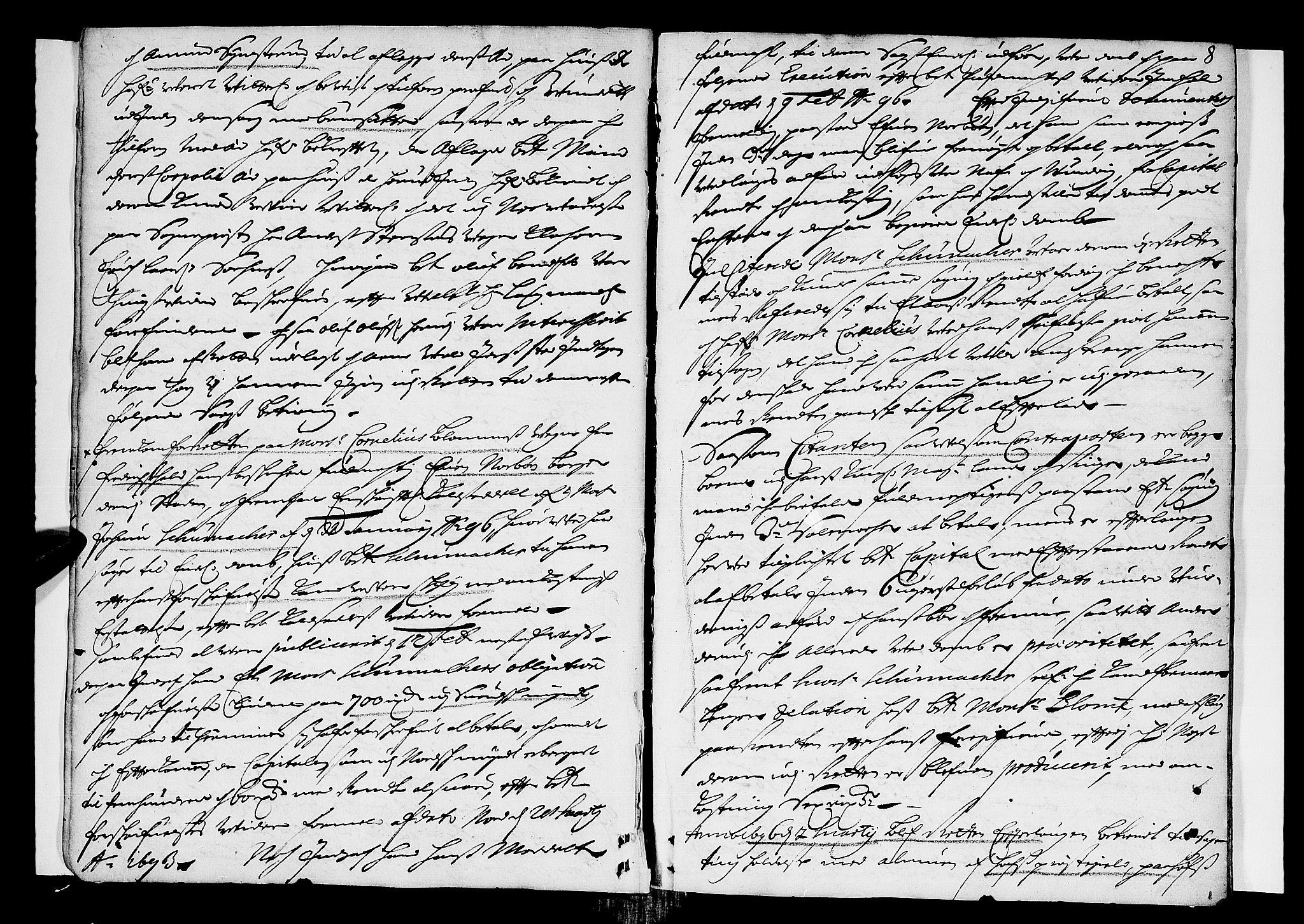 Solør og Østerdalen sorenskriveri, AV/SAH-TING-024/G/Gb/L0034: Tingbok, 1696, s. 7b-8a