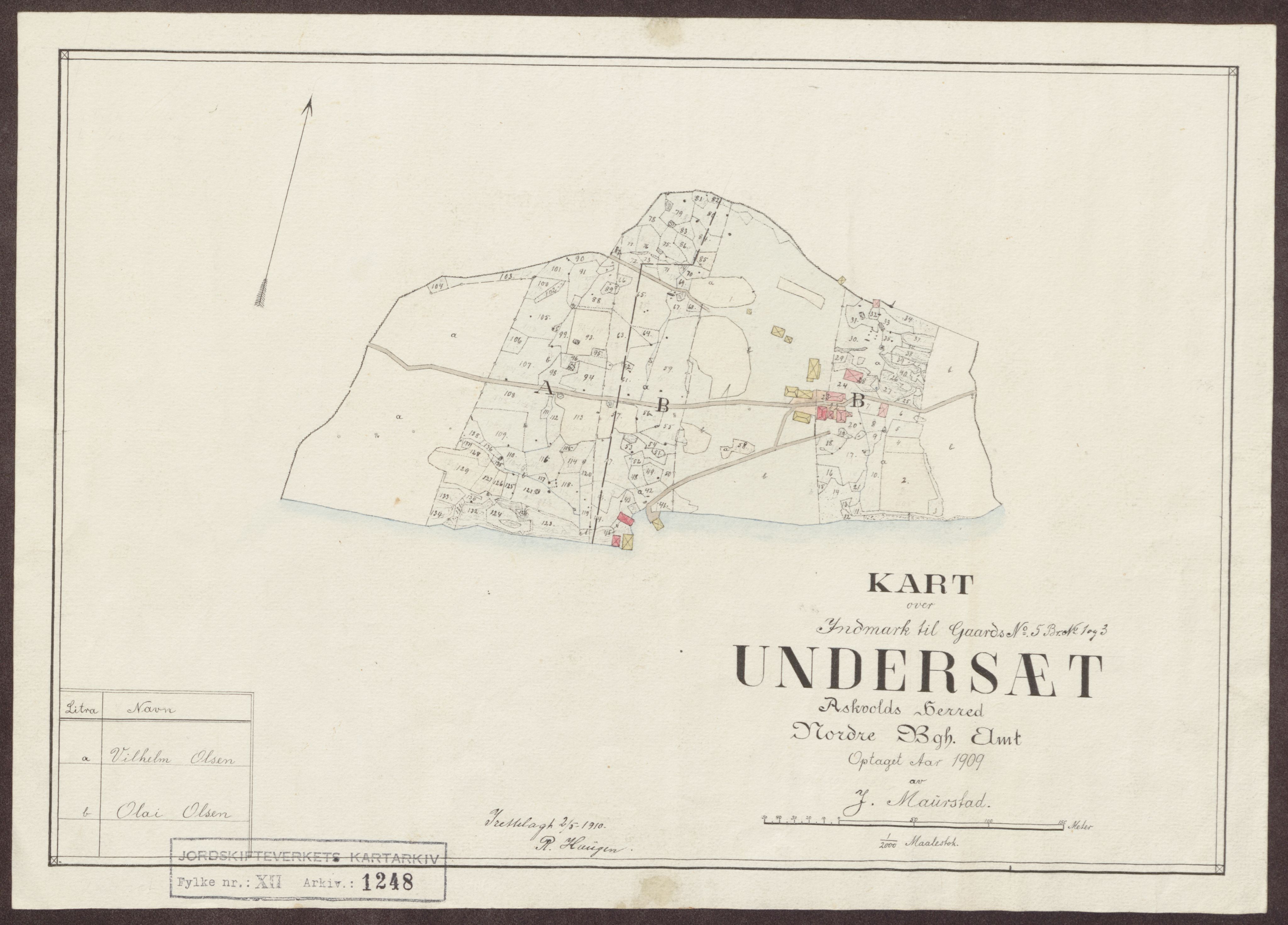 Jordskifteverkets kartarkiv, AV/RA-S-3929/T, 1859-1988, s. 1401