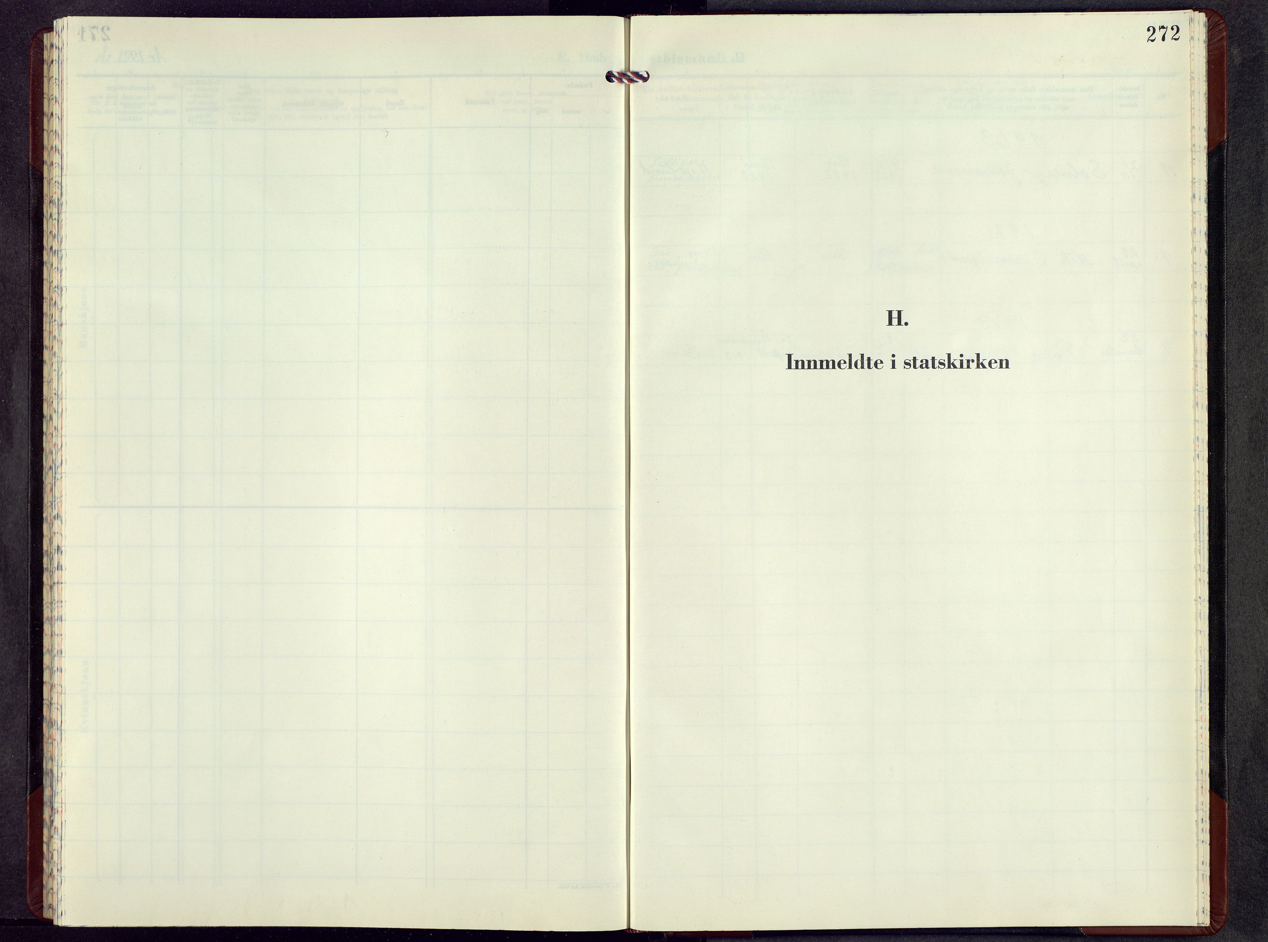 Biri prestekontor, SAH/PREST-096/H/Ha/Hab/L0011: Klokkerbok nr. 11, 1963-1973, s. 272