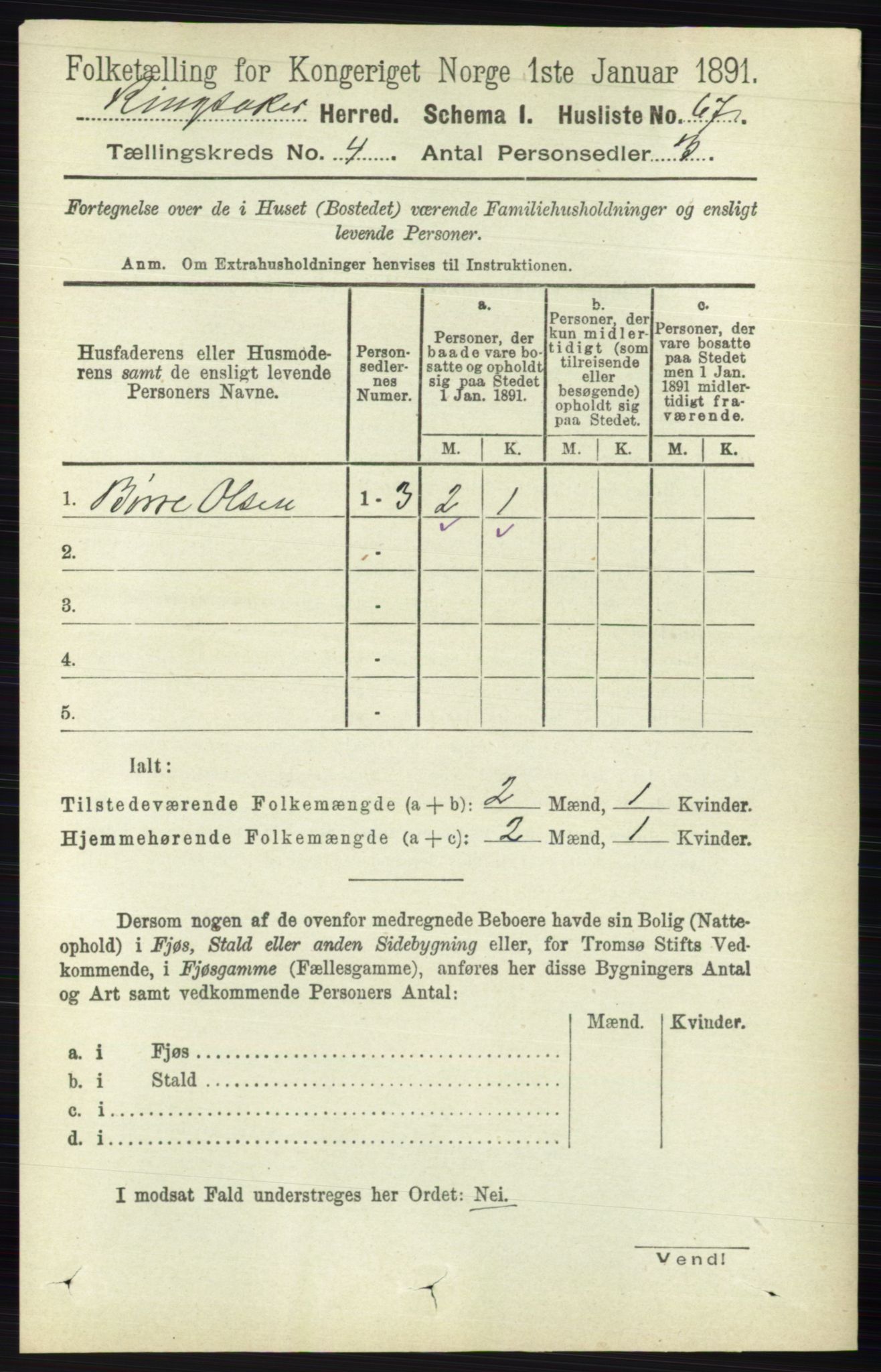 RA, Folketelling 1891 for 0412 Ringsaker herred, 1891, s. 1748