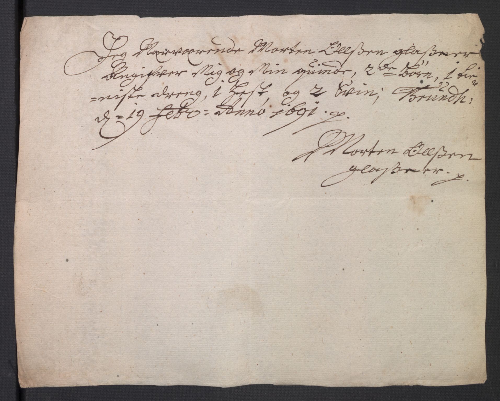 Rentekammeret inntil 1814, Reviderte regnskaper, Byregnskaper, AV/RA-EA-4066/R/Rs/L0506: [S2] Kontribusjonsregnskap, 1691-1692, s. 17