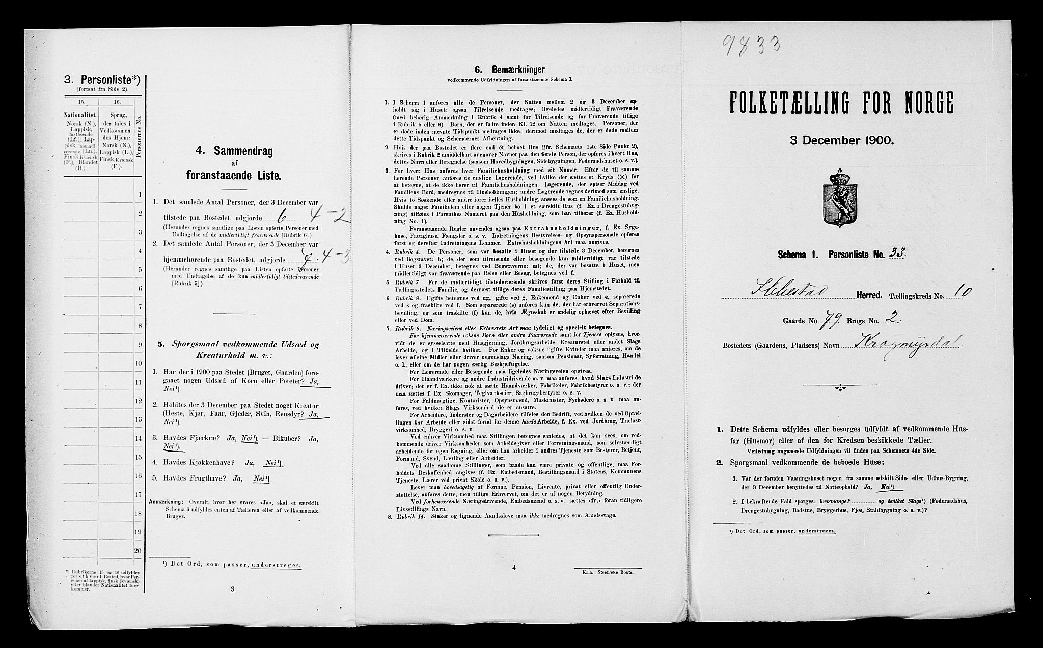 SATØ, Folketelling 1900 for 1917 Ibestad herred, 1900, s. 1316