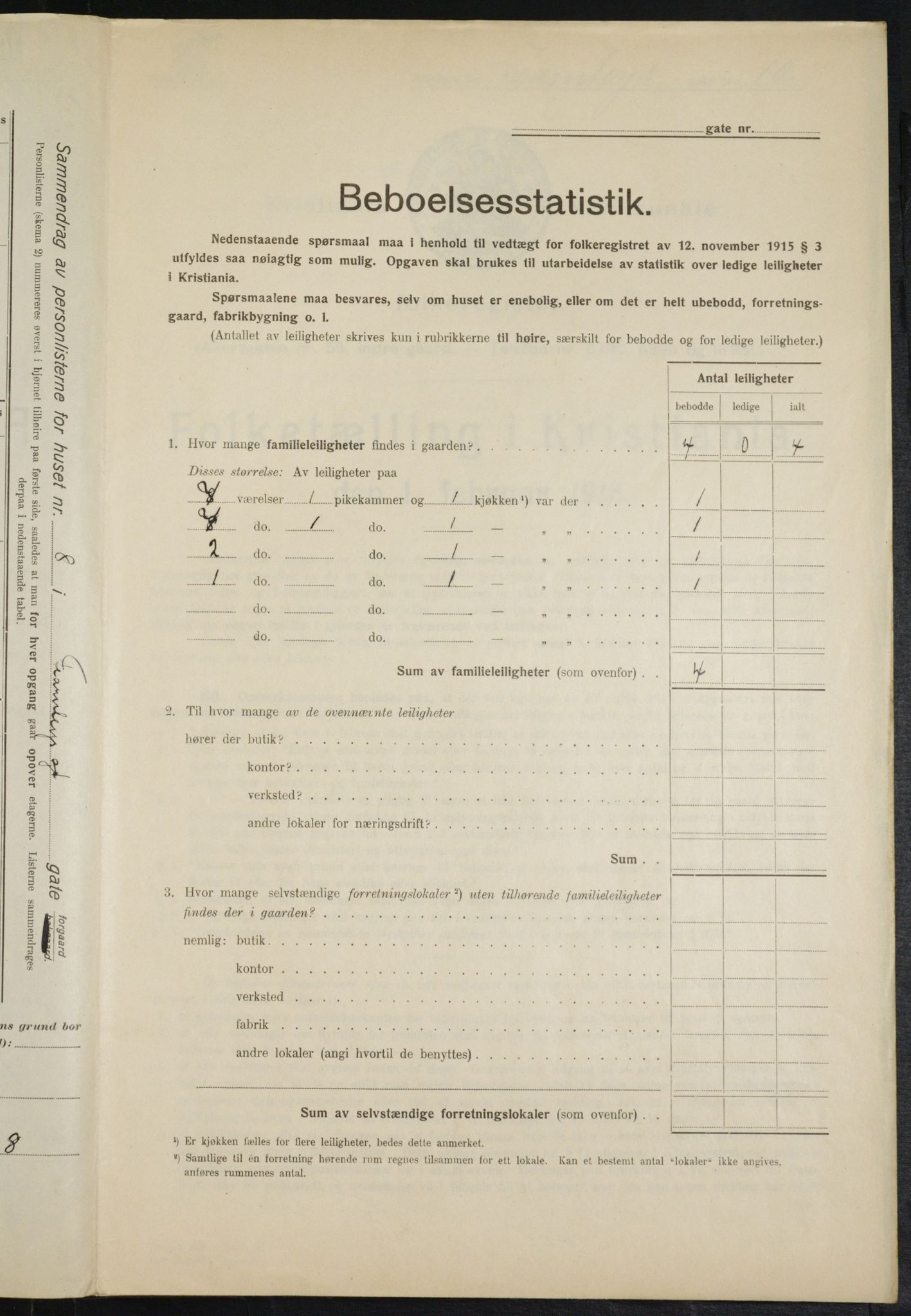 OBA, Kommunal folketelling 1.2.1916 for Kristiania, 1916, s. 24337