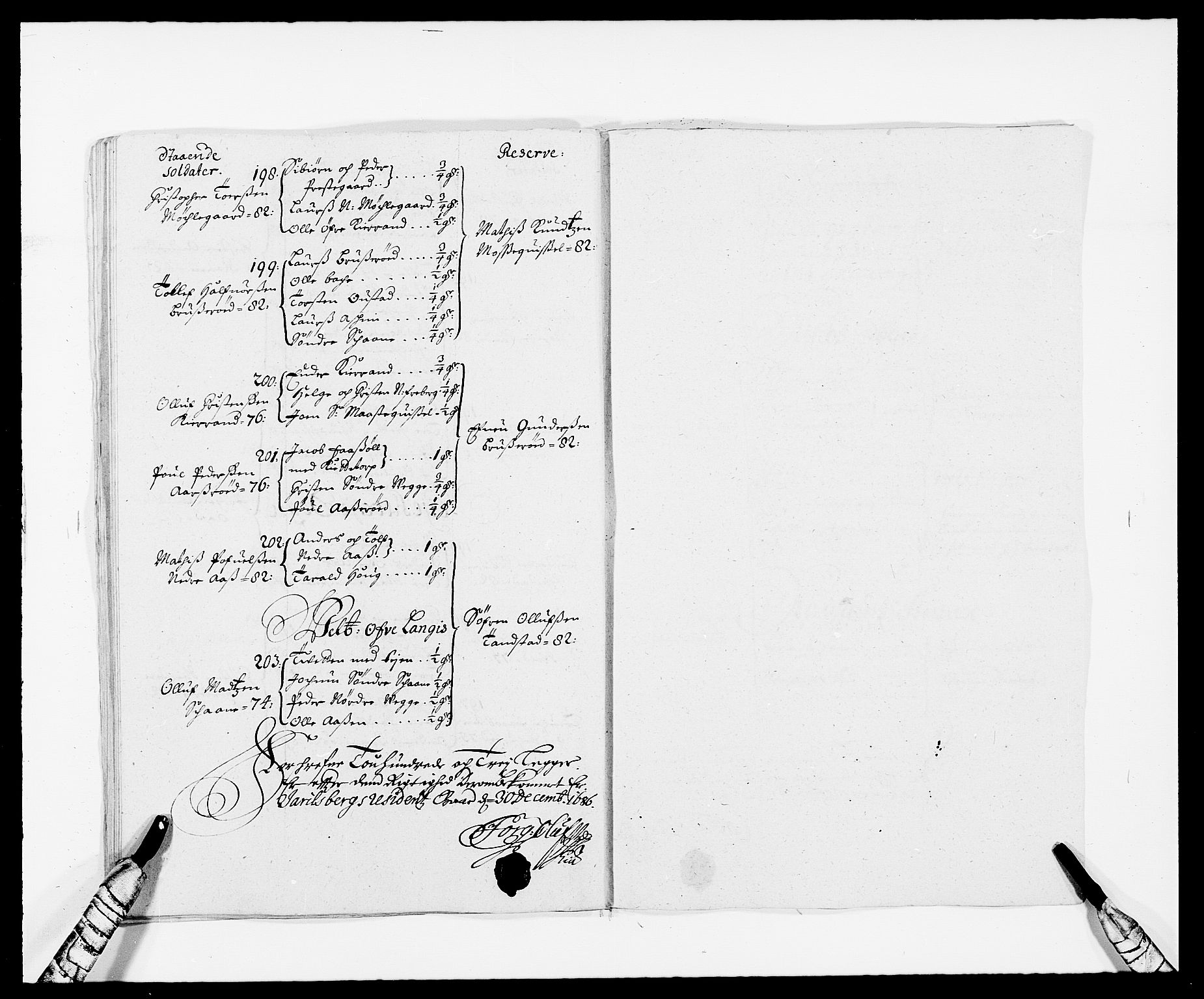 Rentekammeret inntil 1814, Reviderte regnskaper, Fogderegnskap, AV/RA-EA-4092/R32/L1857: Fogderegnskap Jarlsberg grevskap, 1686-1690, s. 273