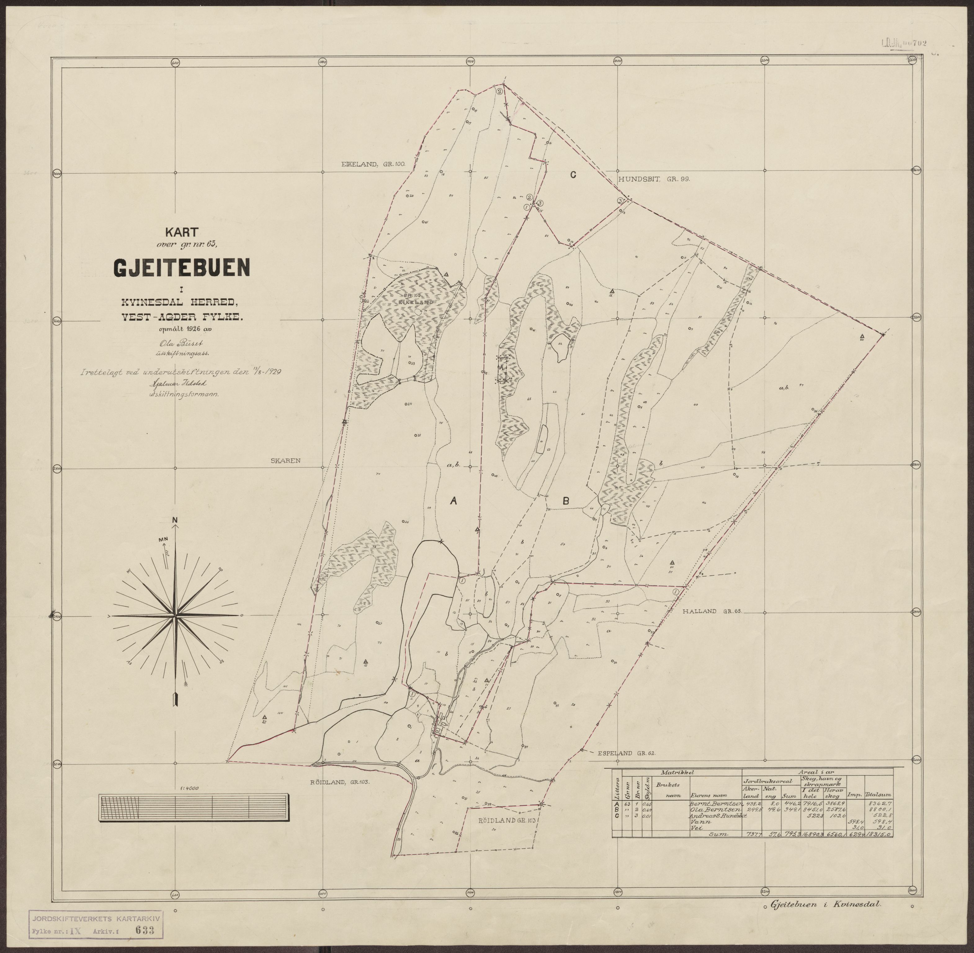 Jordskifteverkets kartarkiv, AV/RA-S-3929/T, 1859-1988, s. 769