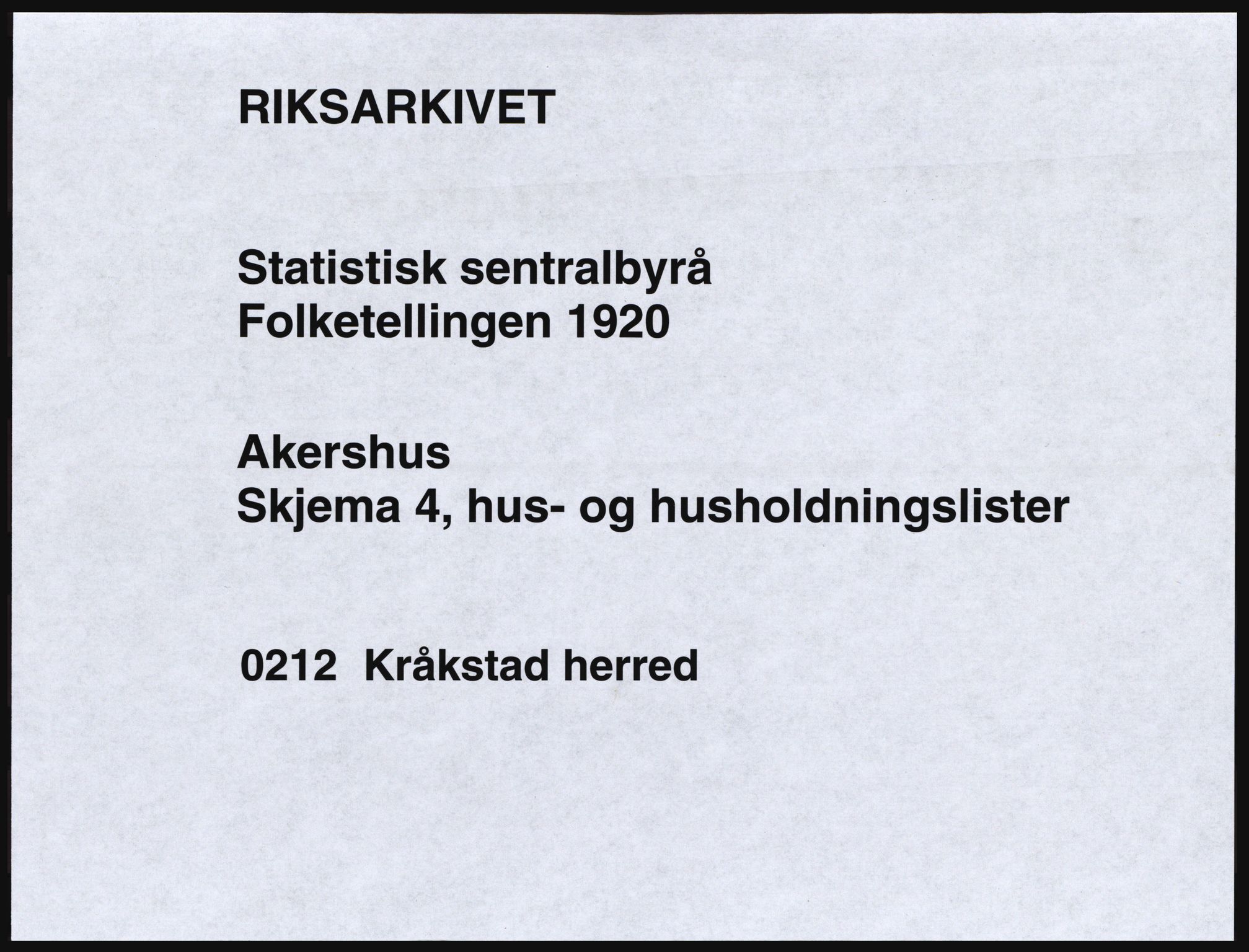 SAO, Folketelling 1920 for 0212 Kråkstad herred, 1920, s. 41