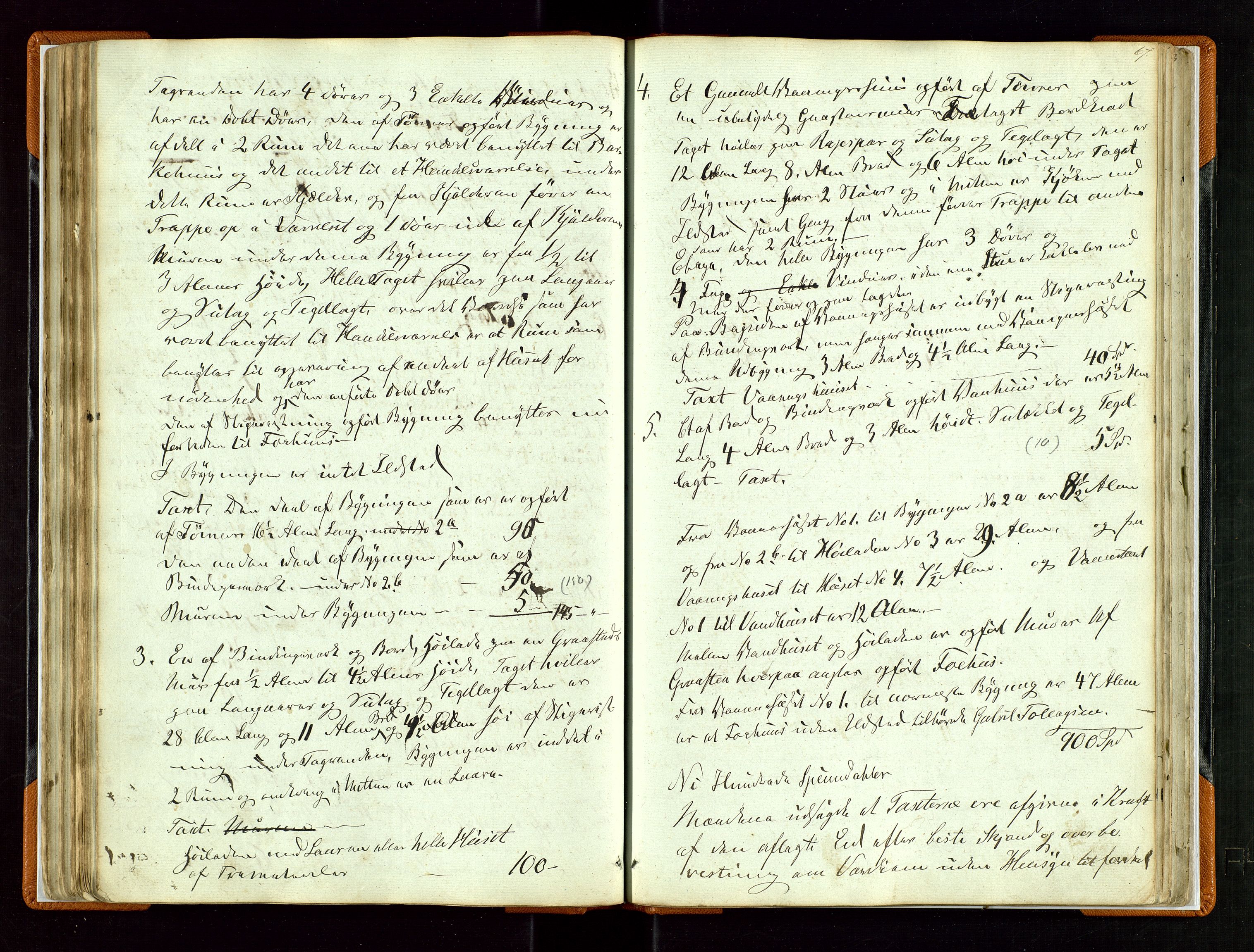 Lund lensmannskontor, AV/SAST-A-100303/Goa/L0001: "Brandtaxations-Protocol", 1848-1878, s. 66b-67a