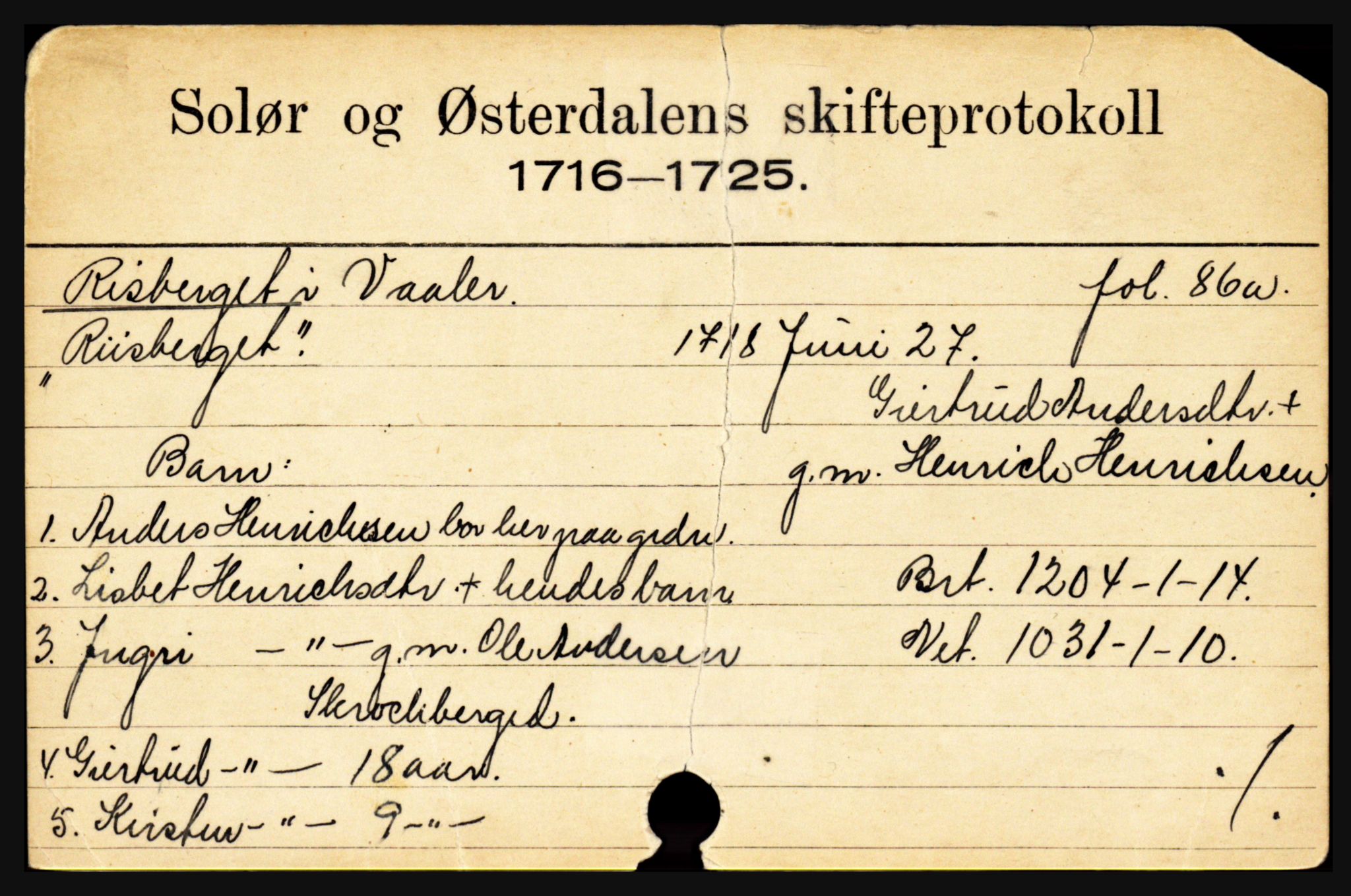 Solør og Østerdalen sorenskriveri, SAH/TING-024/J, 1716-1774, s. 4747