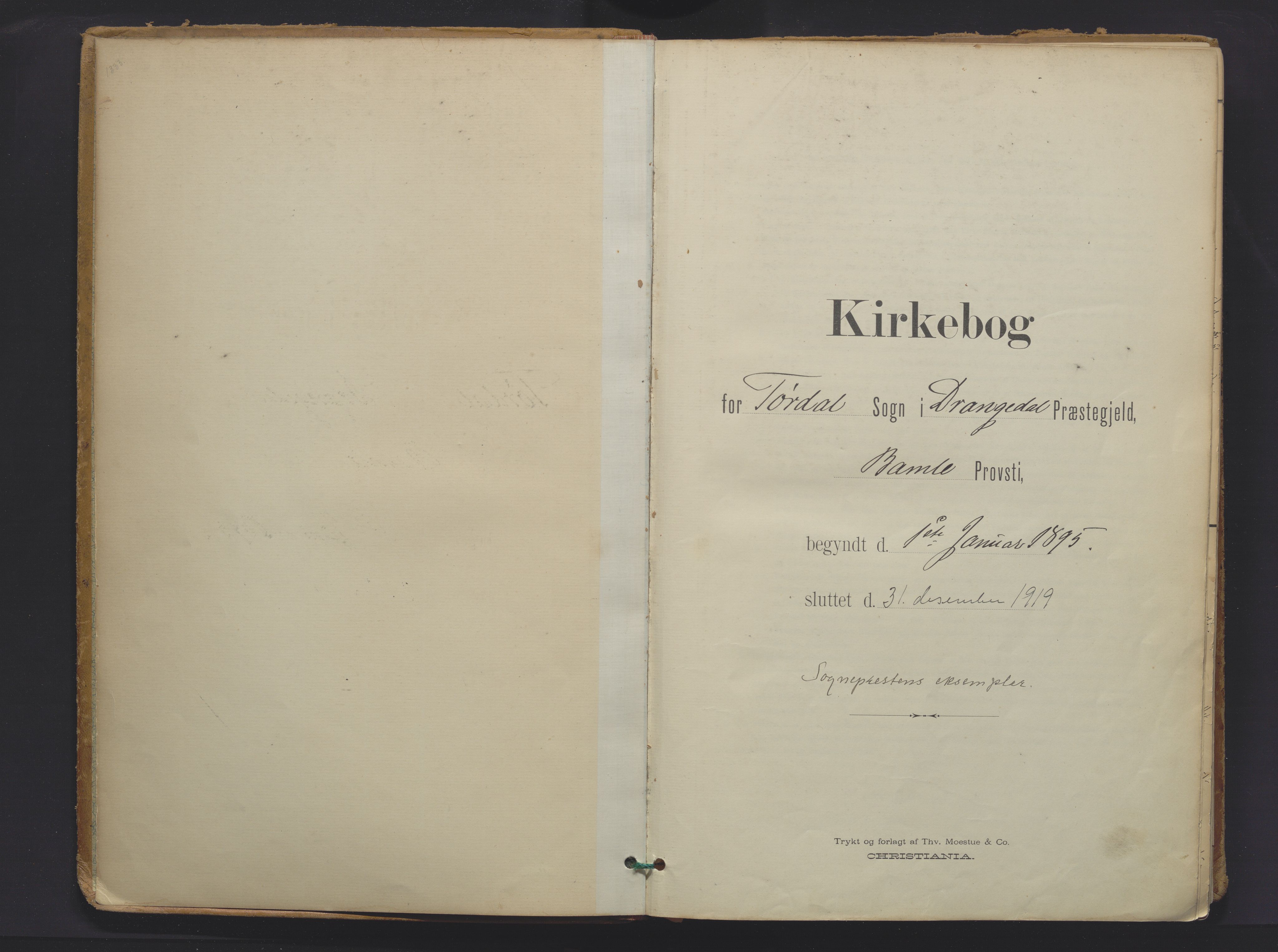 Drangedal kirkebøker, AV/SAKO-A-258/F/Fa/L0013: Ministerialbok nr. 13, 1895-1919