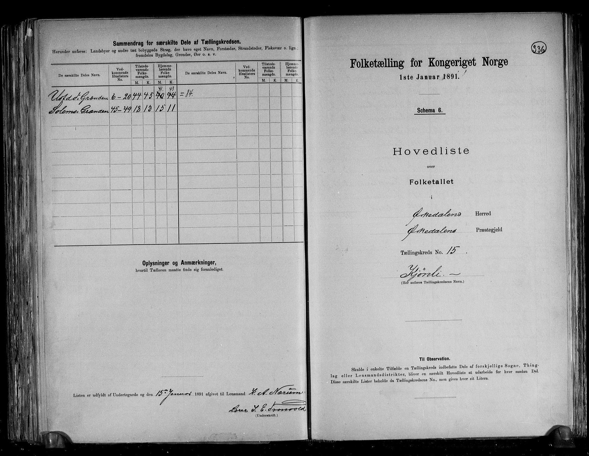 RA, Folketelling 1891 for 1638 Orkdal herred, 1891, s. 35